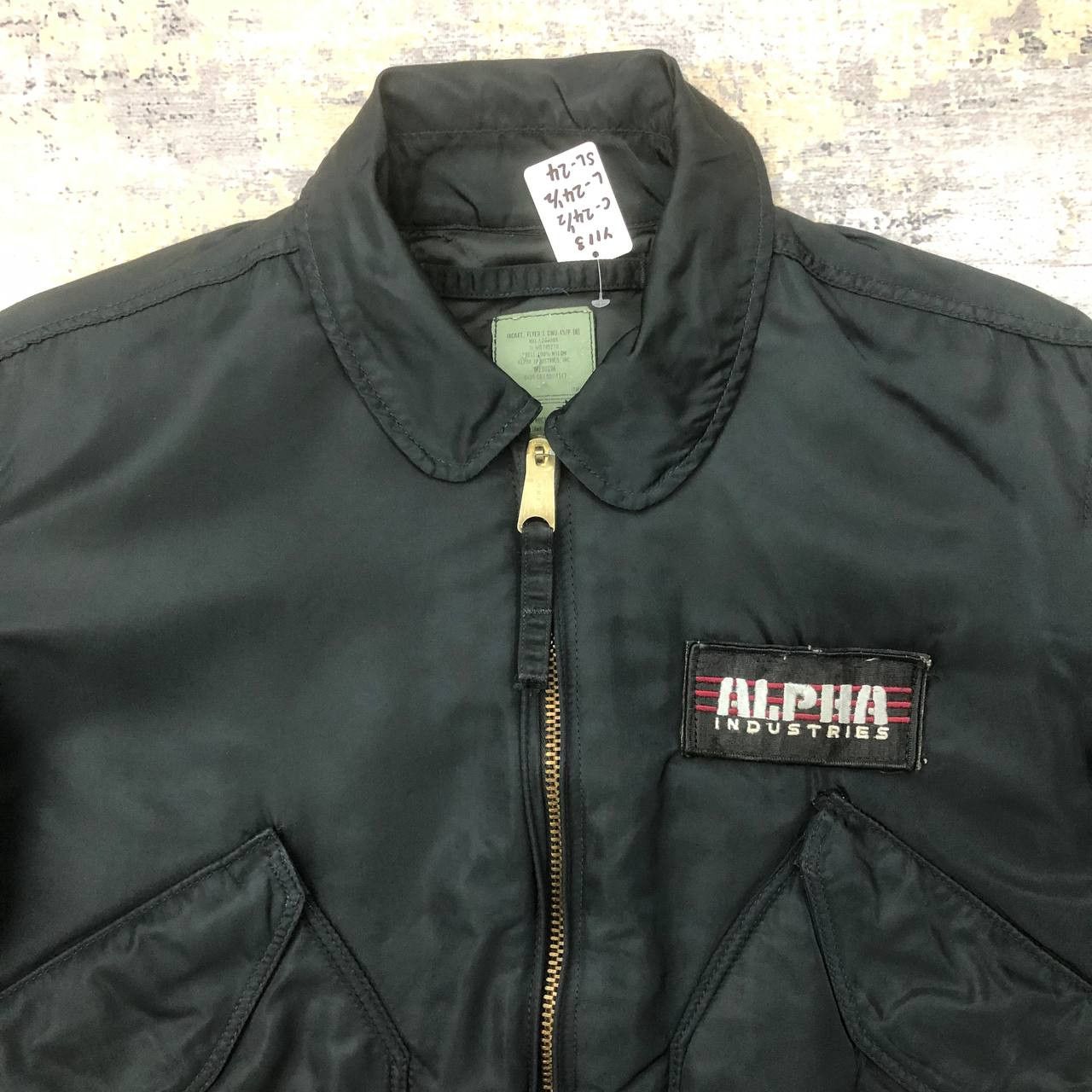 Alpha Industries Y113 VTG ALPHA INDUSTRIES USA FLYER BOMBERS JACKET Size US M / EU 48-50 / 2 - 3 Thumbnail