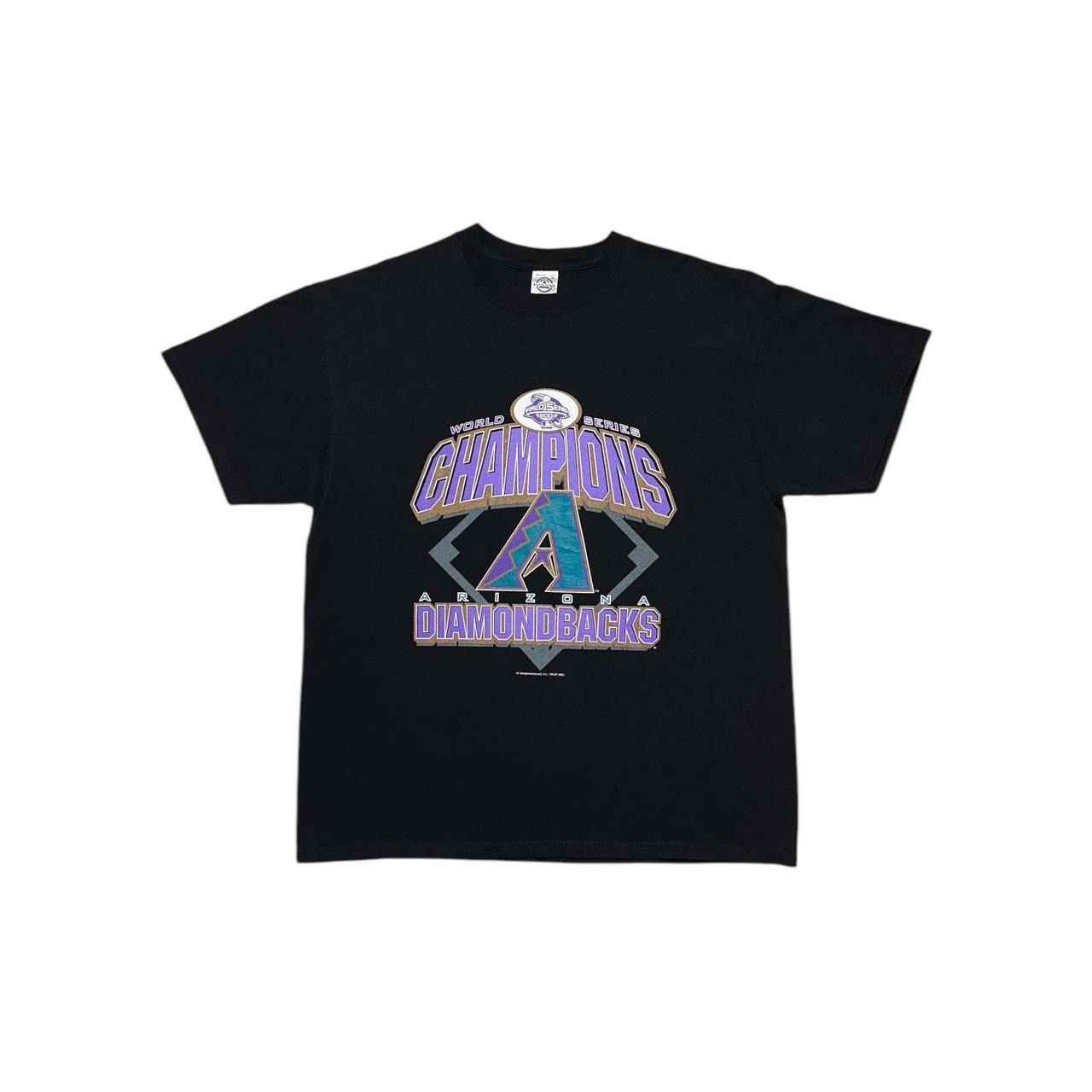 MLB × Vintage Arizona Diamondbacks 2001 World Series Champions T-Shirt Size US XL / EU 56 / 4 - 1 Thumbnail