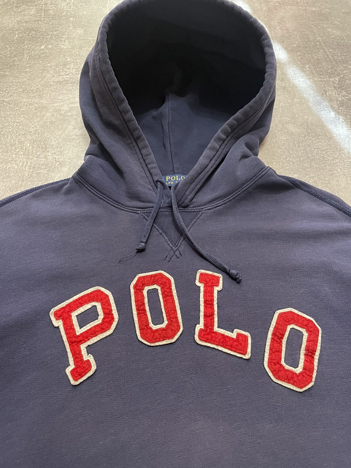 Polo Ralph Lauren Vintage Polo Ralph Lauren Big Logo Hoodie Size US L / EU 52-54 / 3 - 6 Thumbnail