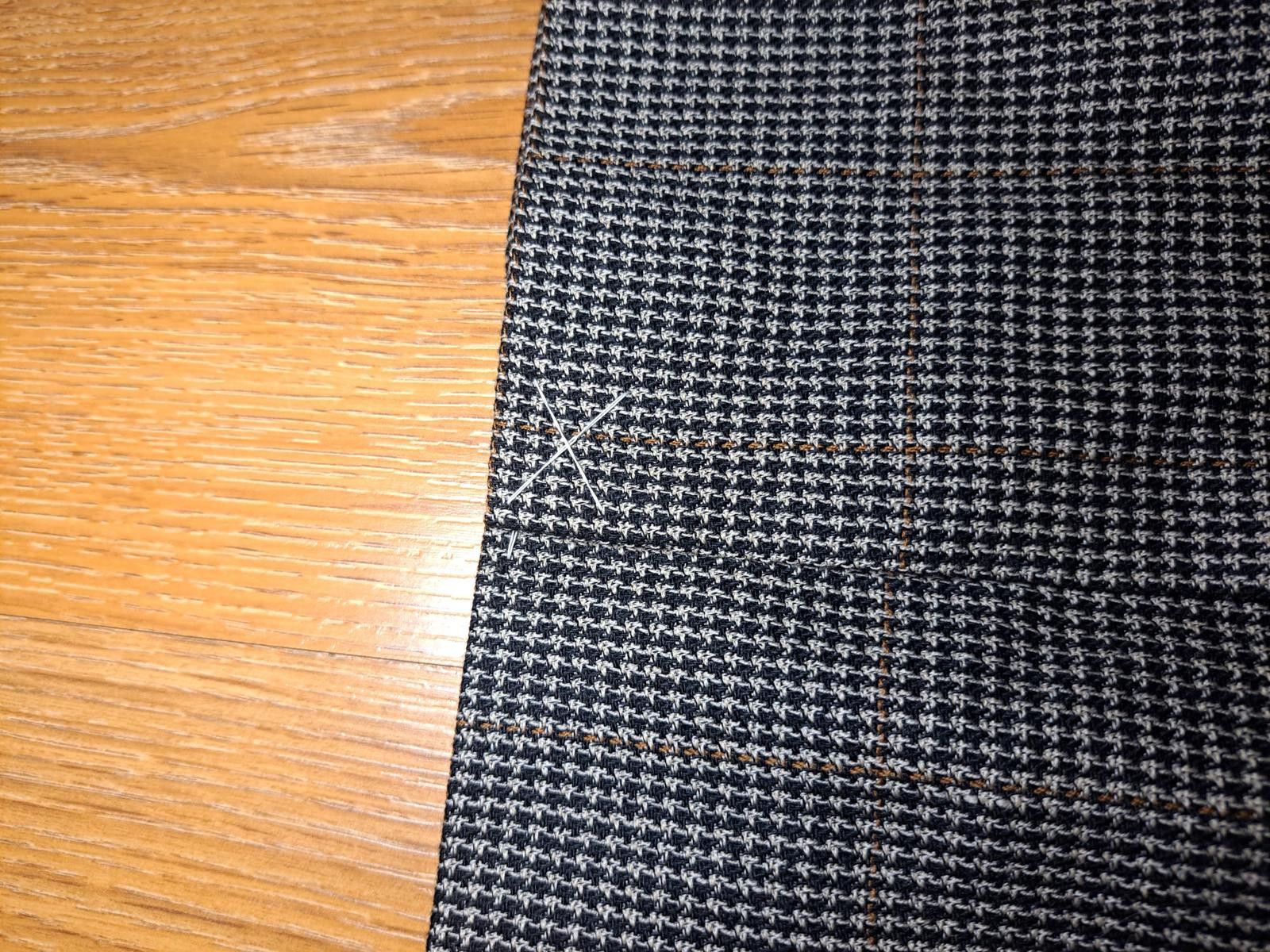 Jos. A. Bank NEW Jos A Bank Sport Coat Mens 40R Houndstooth Silk Wool Size 40R - 9 Thumbnail