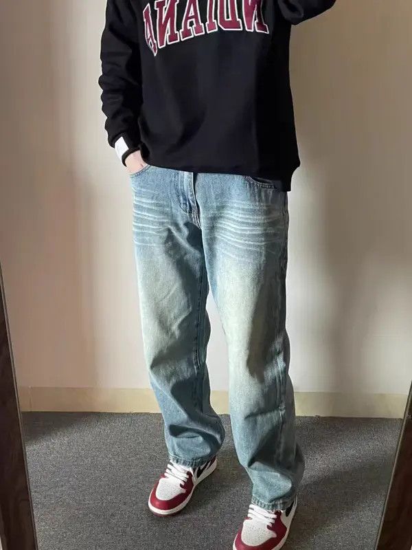 Japanese Brand VIBE Vintage street baggy casual jeans Size US 30 / EU 46 - 3 Thumbnail