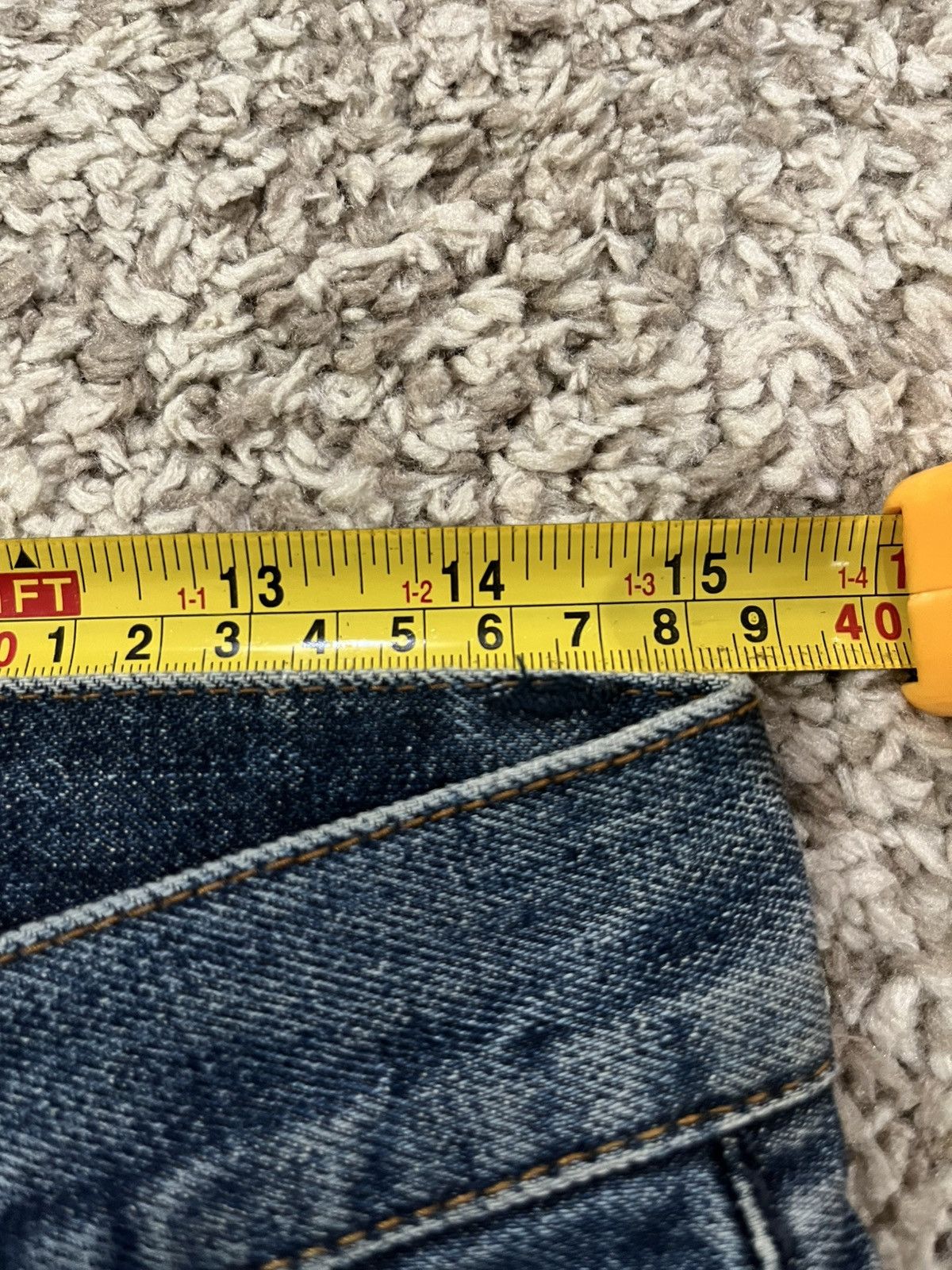 If Six Was Nine 🔥🔥 LUI’S JAPAN SKINNY PUNK DISTRESSED JEANS Size US 30 / EU 46 - 12 Thumbnail