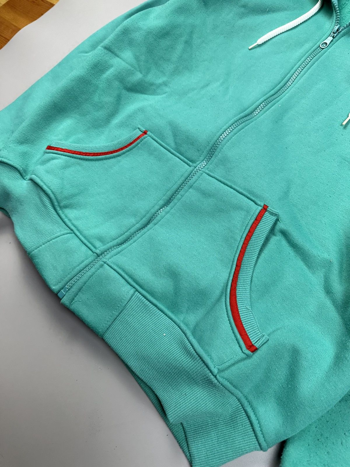 Tommy Hilfiger Green Zip Hoodie Tommy Hilfiger XL Size US XL / EU 56 / 4 - 2 Thumbnail