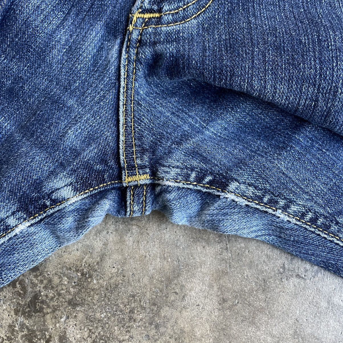 Lee 🔥Vintage Lee Riders Stoned Washed Distress Denim Jeans Size US 30 / EU 46 - 9 Thumbnail