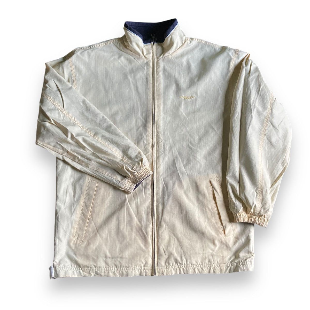 Japanese Brand 🇯🇵 VINTAGE 90s POSHBOY SPORT REVERSIBLE ZIPPER JACKET Size US L / EU 52-54 / 3 - 2 Thumbnail