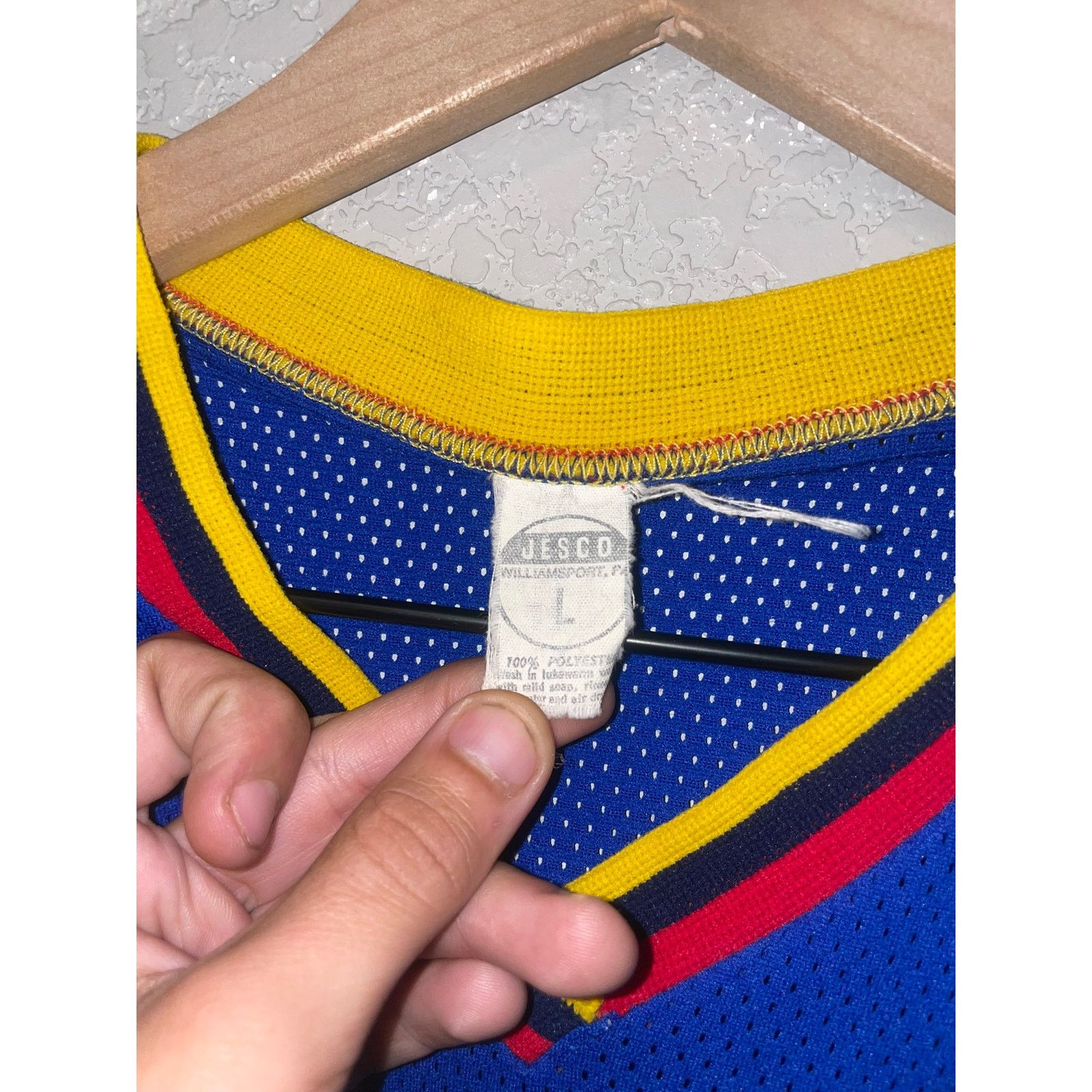 Vintage Vintage Micro Maniacs Jersey #88 Blue Active Top 80s VTG L Size US L / EU 52-54 / 3 - 5 Thumbnail