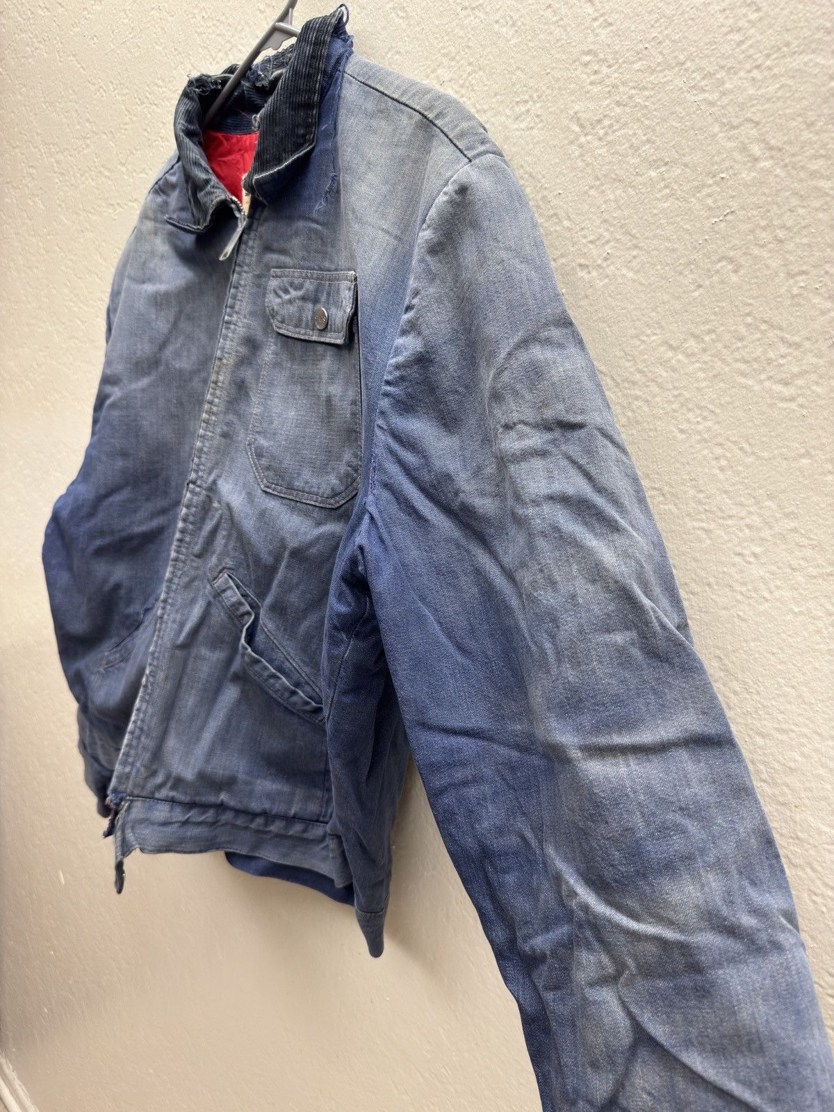 Vintage Vintage 1960’s Sears Faded Work Jacket Size US XL / EU 56 / 4 - 3 Thumbnail