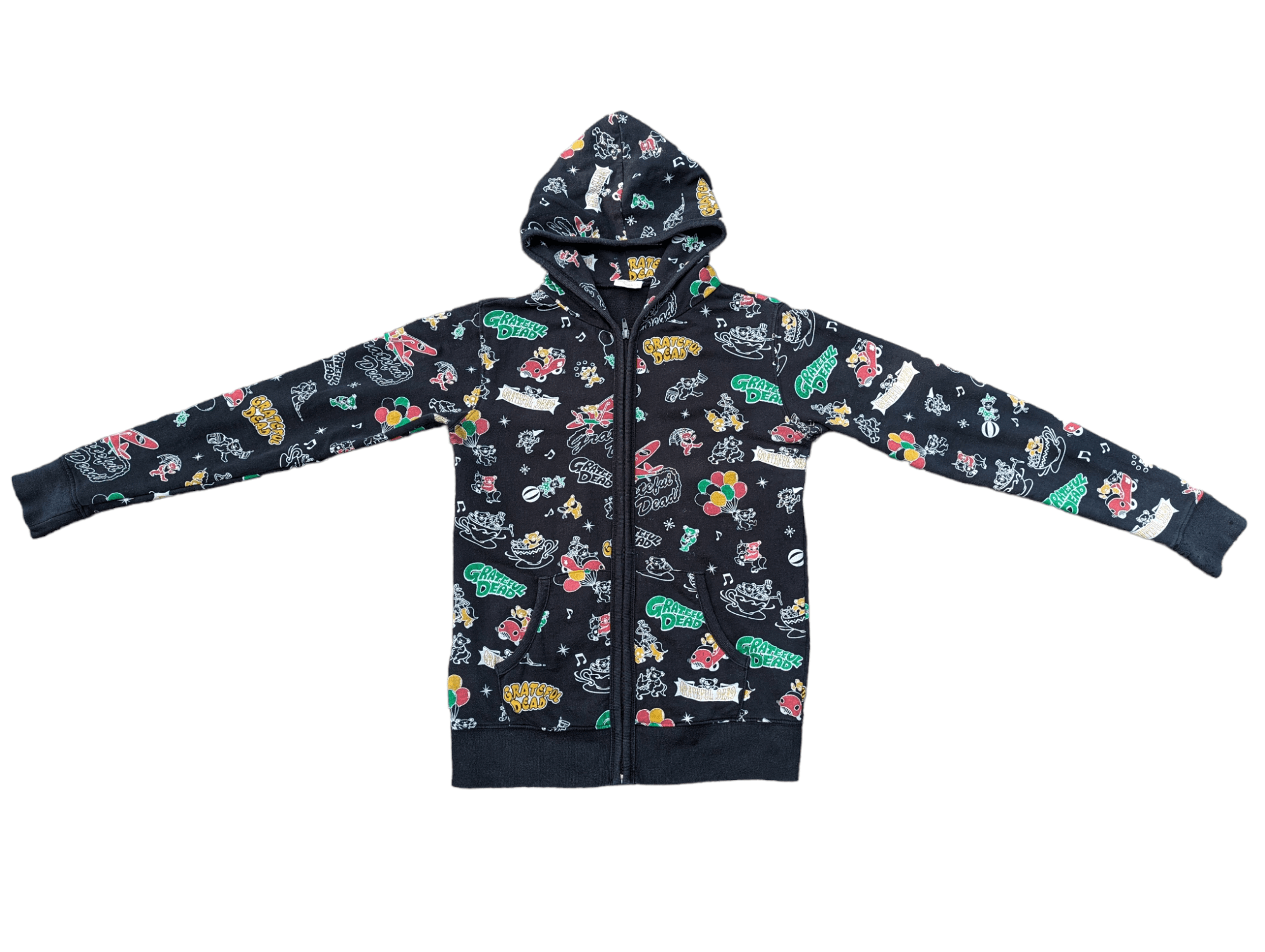 GRATEFUL DEAD FULL PRINT HOODIE SWEATER