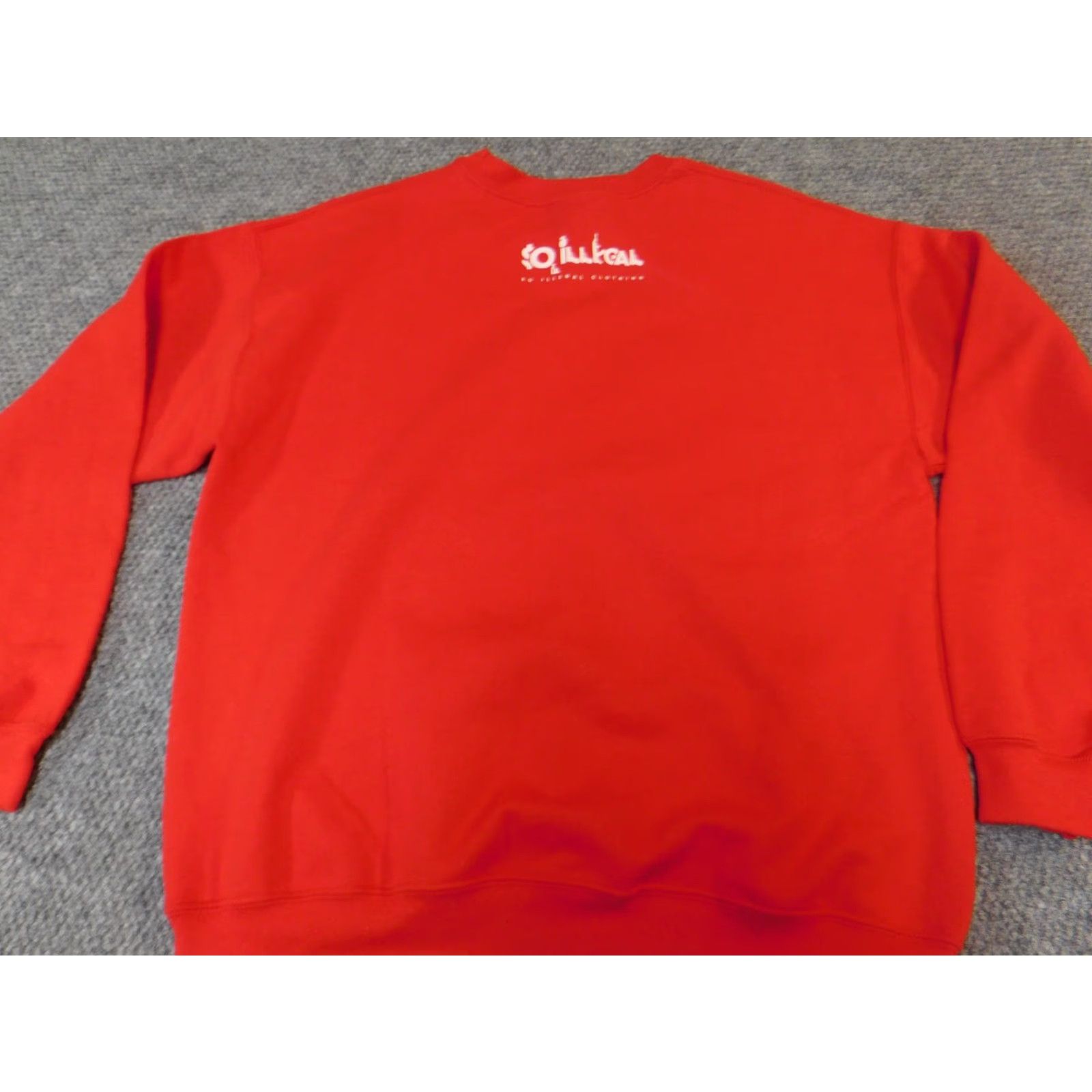 Gildan Gildan Sweater Mens L Red Crew Neck Pullover Knit 1/4 Zip Holiday Blemish Size US L / EU 52-54 / 3 - 7 Thumbnail