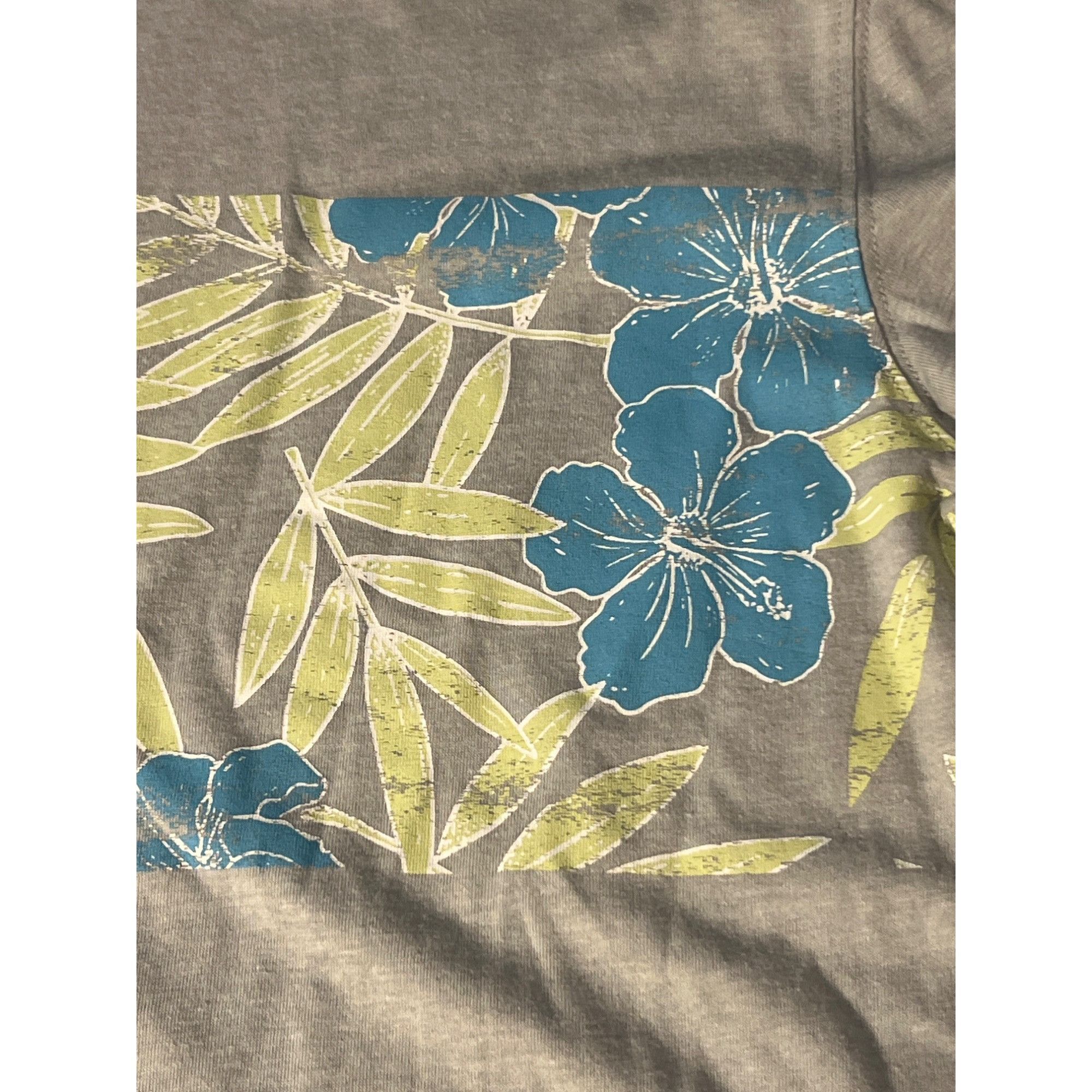 Other Tackle Tides Essential Tee Floral Heather Gray Moisture Wick Size US L / EU 52-54 / 3 - 2 Thumbnail