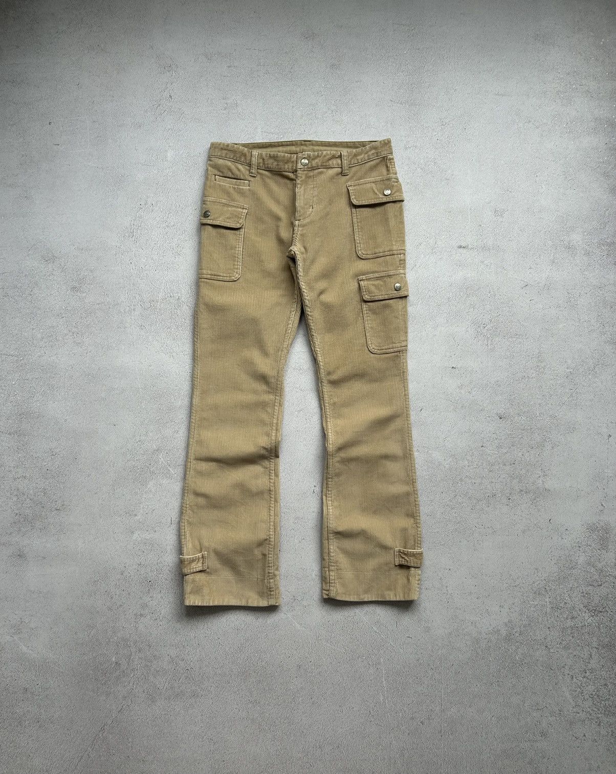 Polo Ralph Lauren × Vintage Polo Ralph Lauren Jeans women's velvet cargo pants size 6 Size 28" / US 6 / IT 42 - 1 Thumbnail