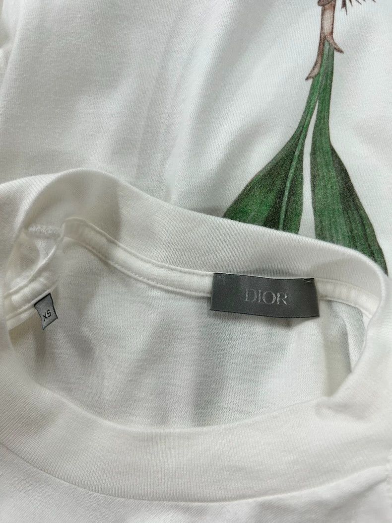 Dior Dior 24 new white line valley pattern short-sleeved cotton Size US XS / EU 42 / 0 - 6 Thumbnail