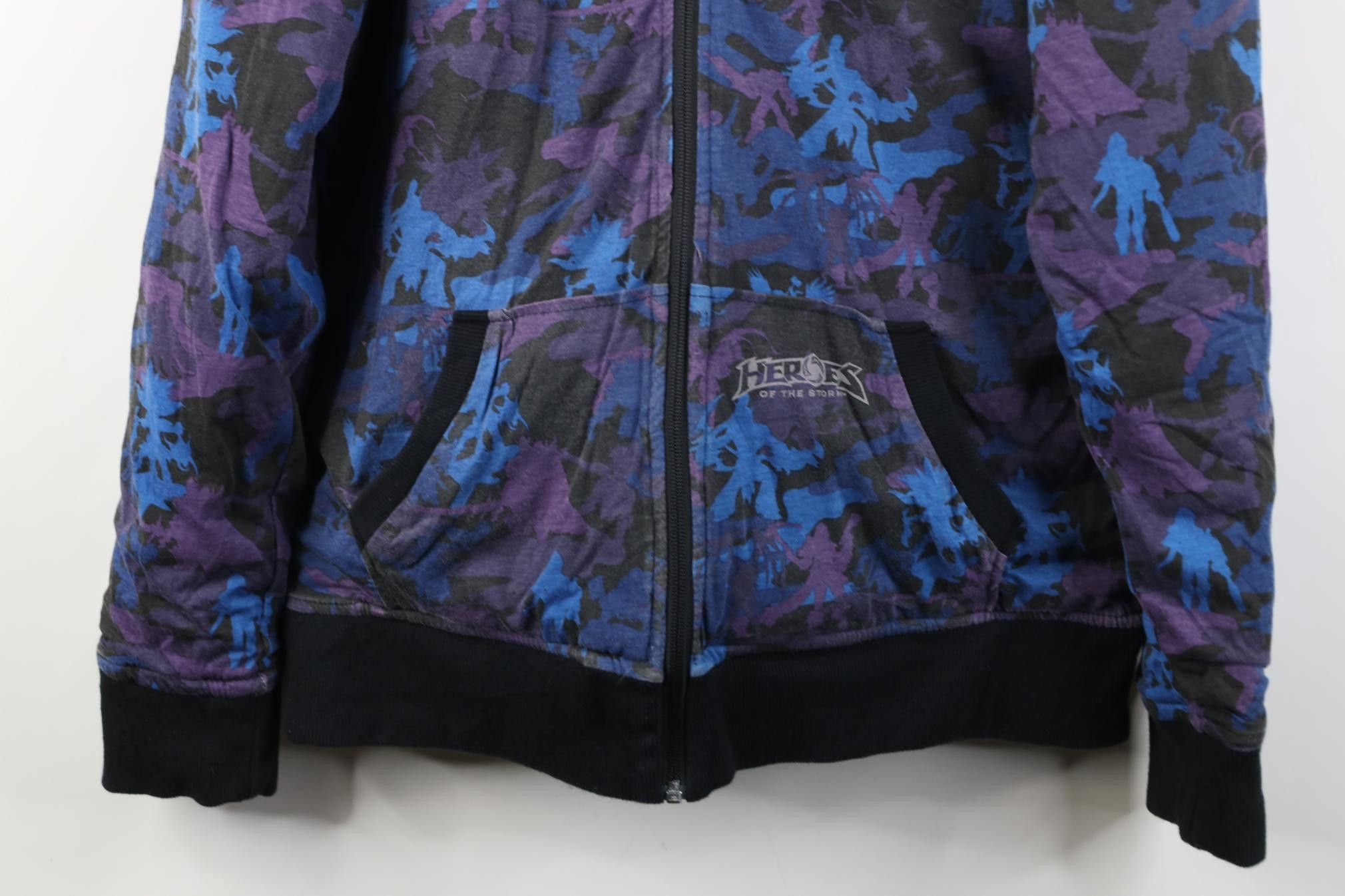 Vintage Blizzard Entertainment Reversible Heroes of the Storm Hoodie Size XL / US 12-14 / IT 48-50 - 3 Thumbnail