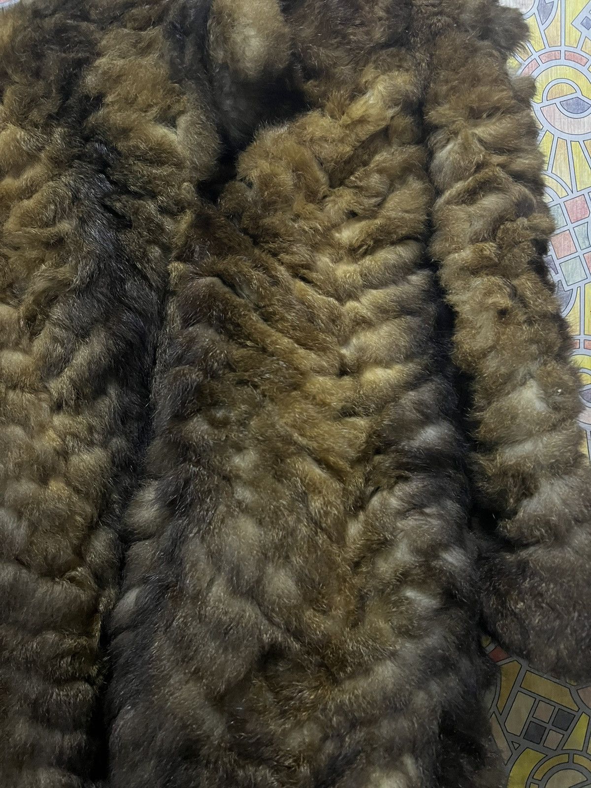 Leather JACKET FUR (CJ 18) Size S / US 4 / IT 40 - 20 Thumbnail