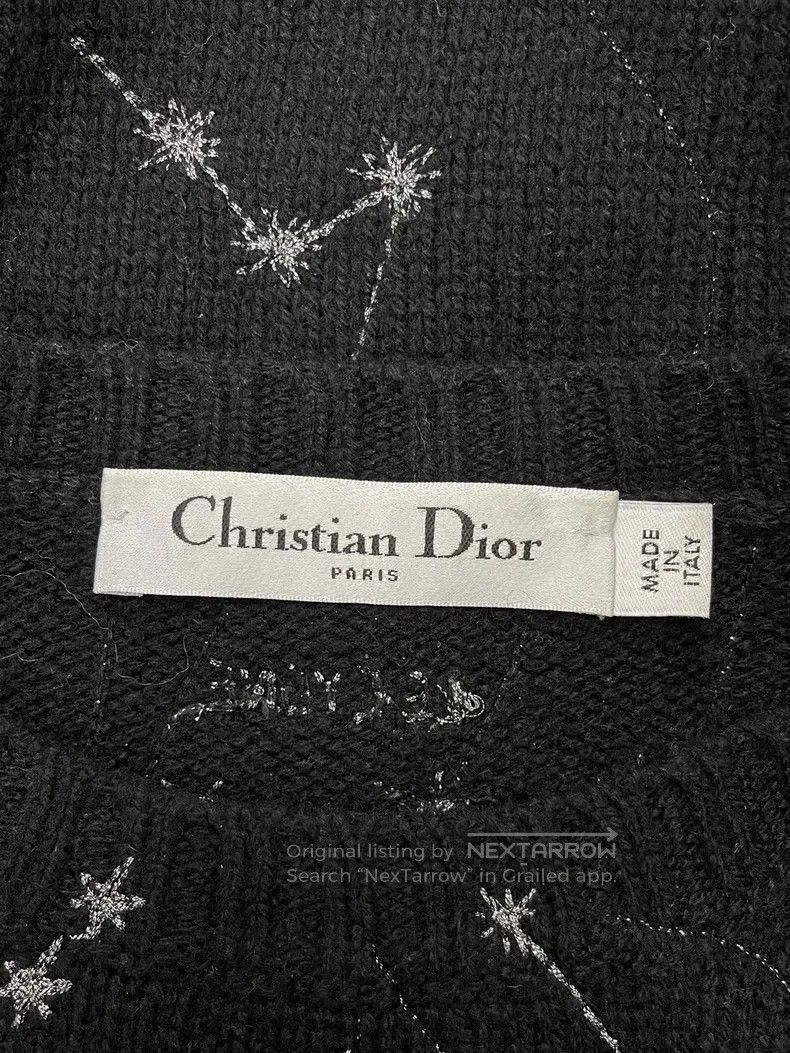 Dior Dior Black constellation printed sweater Size S / US 4 / IT 40 - 4 Thumbnail