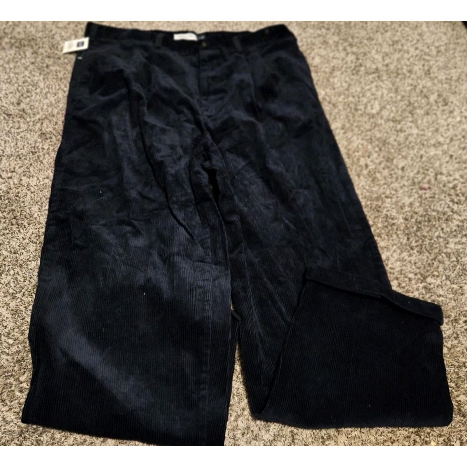 Gap VINTAGE Gap Pants Corduroy Blue 40x30 Men’s 1990s Regular Cotton Chino New Size US 40 / EU 56 - 3 Thumbnail