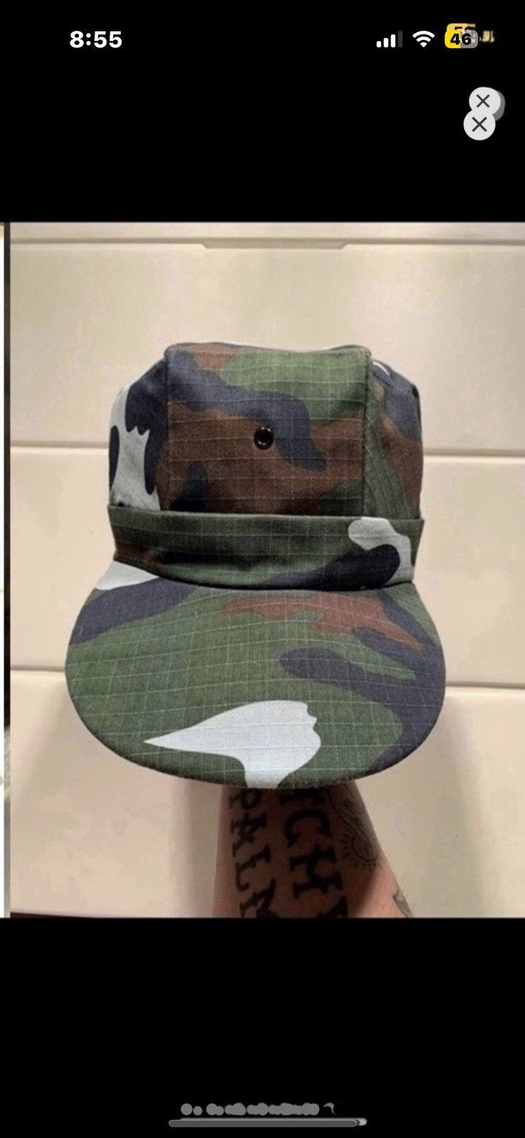 Vintage ***FINAL DROP***RARE 90s RIPSTOP MILITARY CAP O/S Size ONE SIZE - 7 Thumbnail