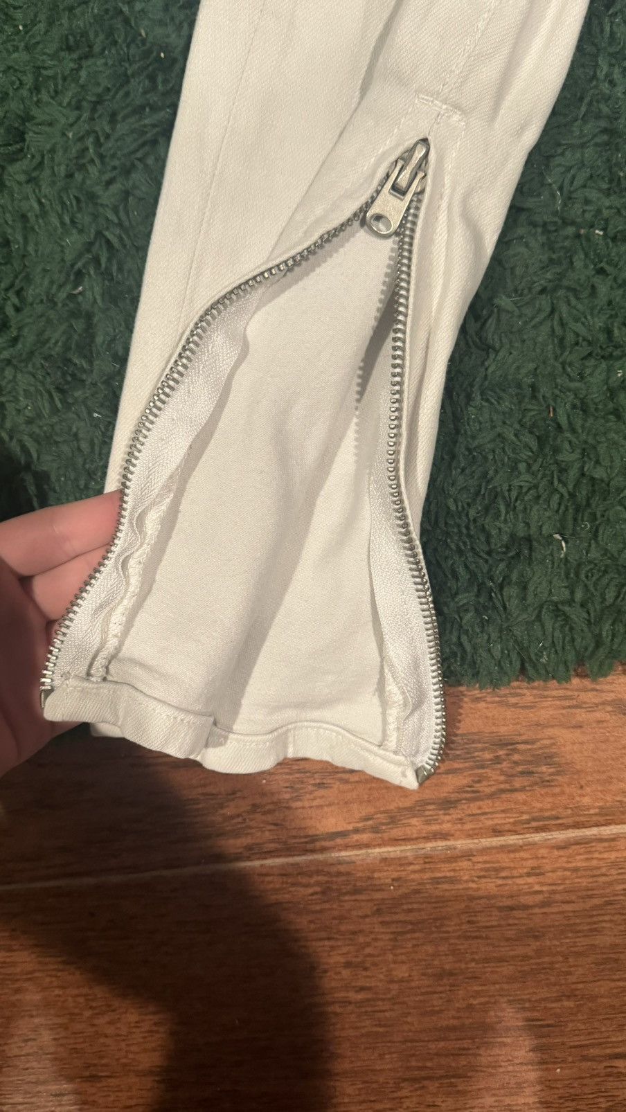 MNML MNML Ripped Jeans White Size US 30 / EU 46 - 2 Thumbnail