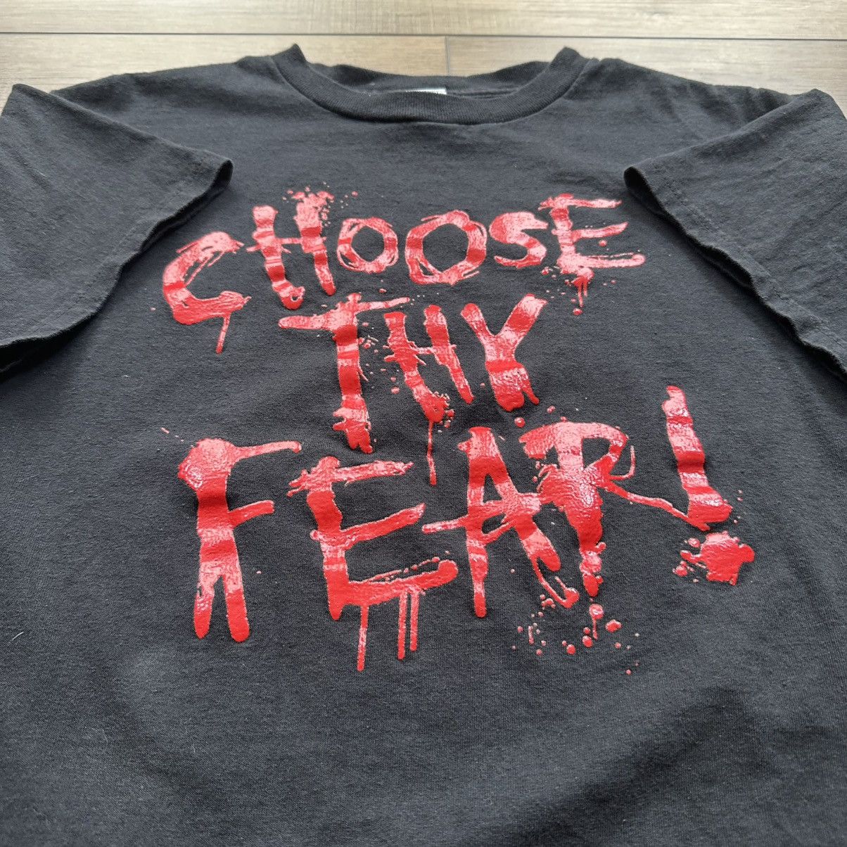 Universal Studios 2007 Universal Halloween Horror Nights Choose Thy Fear Tee Size US M / EU 48-50 / 2 - 6 Thumbnail