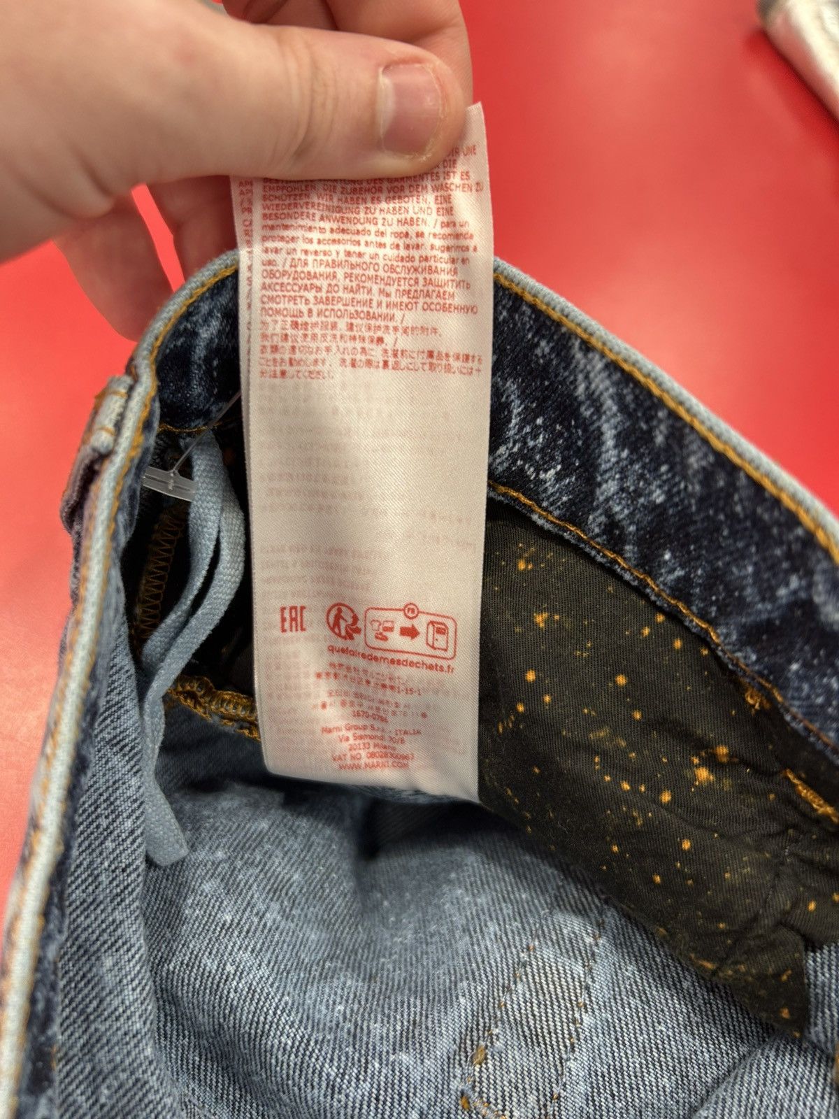 Marni Marni Acidwash Blue Jeans Size US 30 / EU 46 - 8 Thumbnail