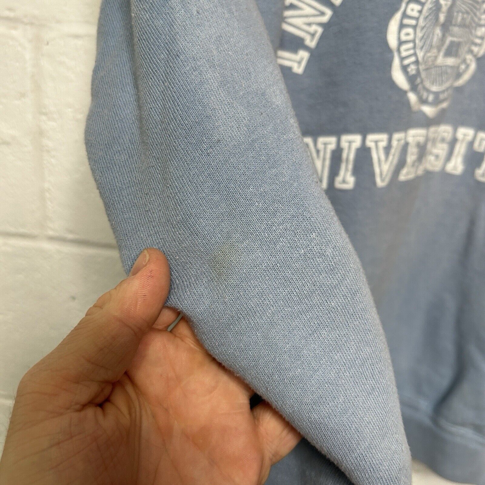 Champion 1970s Champion Crewneck Blue Bar “Indiana State University” Size US L / EU 52-54 / 3 - 7 Thumbnail