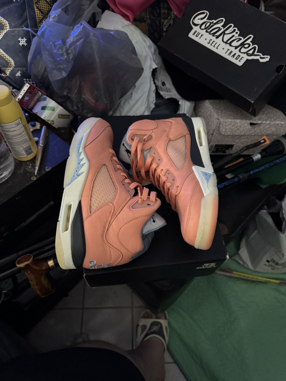 Jordan Brand Jordan 5 dj khaled we the best size 9 with box. Used Size US 9 / EU 42 - 5 Thumbnail