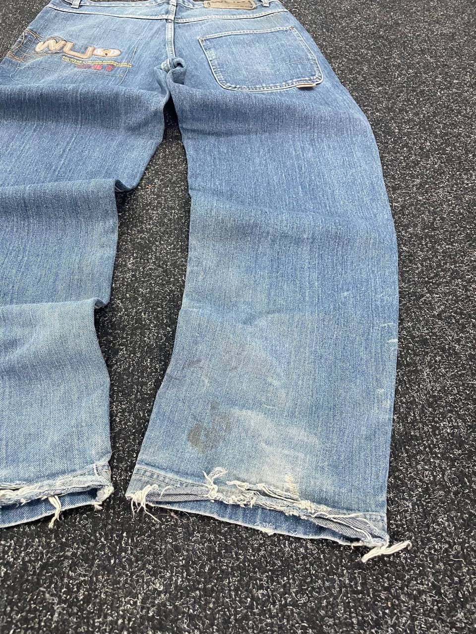 Wu-Tang Clan WU WEAR • HYSTERIC GLAMOUR BALENCIAGA STYLE FLARED PANTS Size US 38 / EU 54 - 5 Thumbnail
