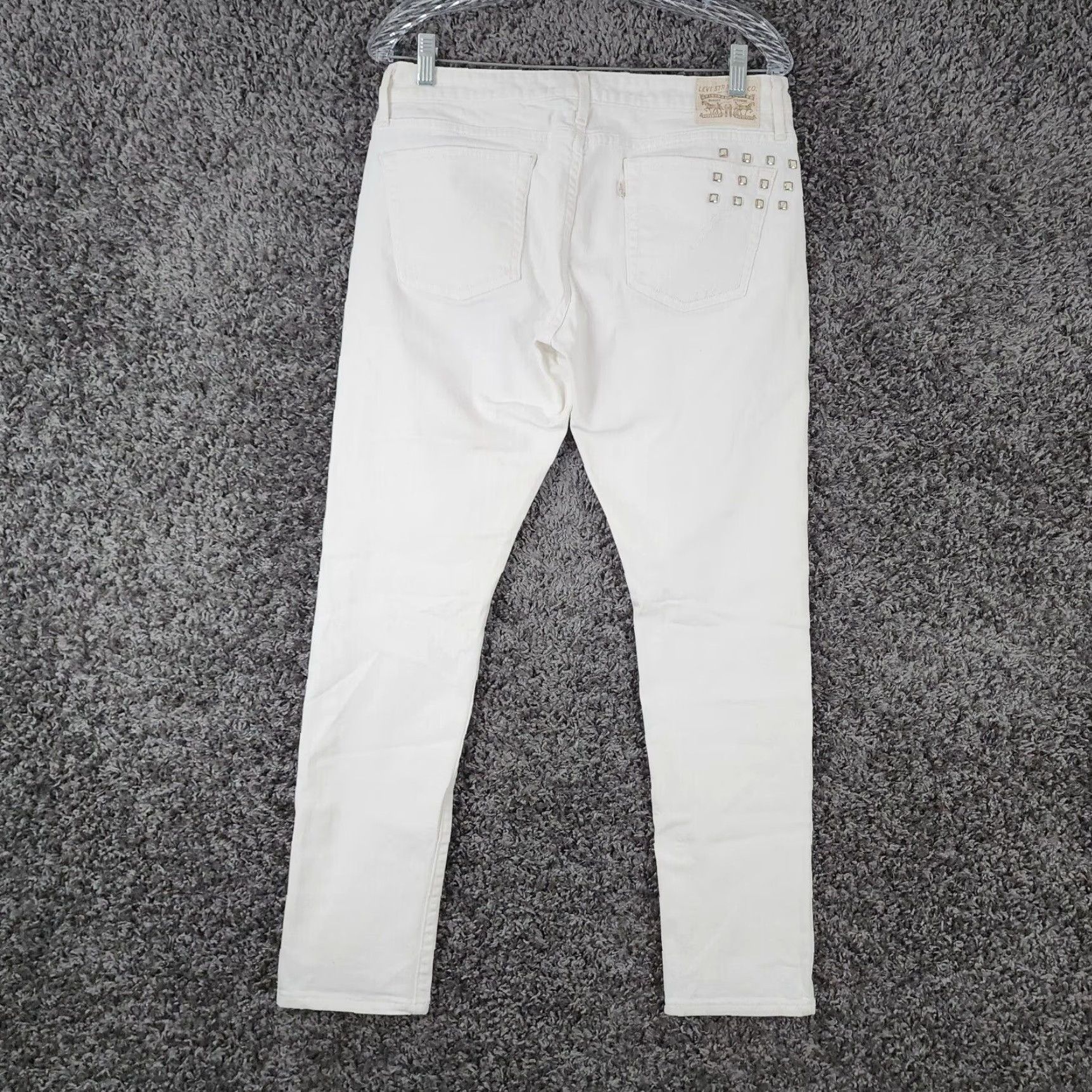 Levi's VINTAGE Levi's Womens Skinny Jeans Size 8 White Women Fall 90s Size 30" / US 8 / IT 44 - 6 Thumbnail