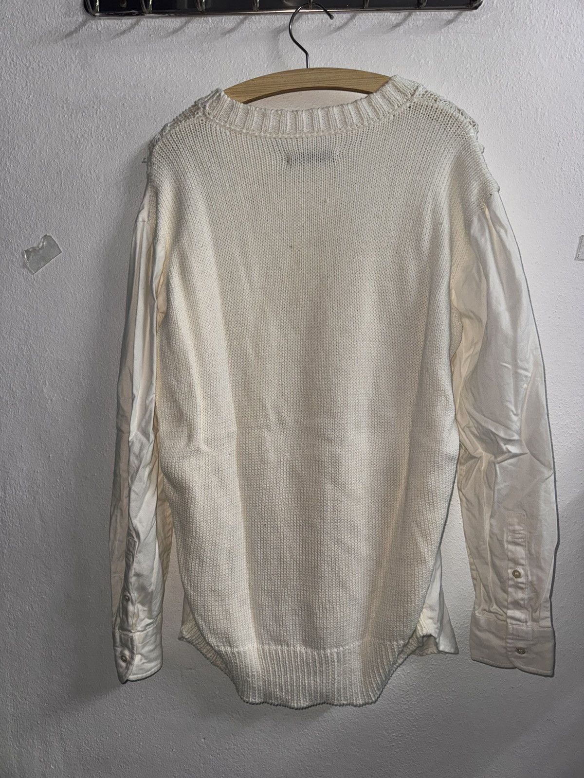 Tsumori Chisato Tsumori Chisato knit and half shirt Size L / US 10 / IT 46 - 4 Thumbnail
