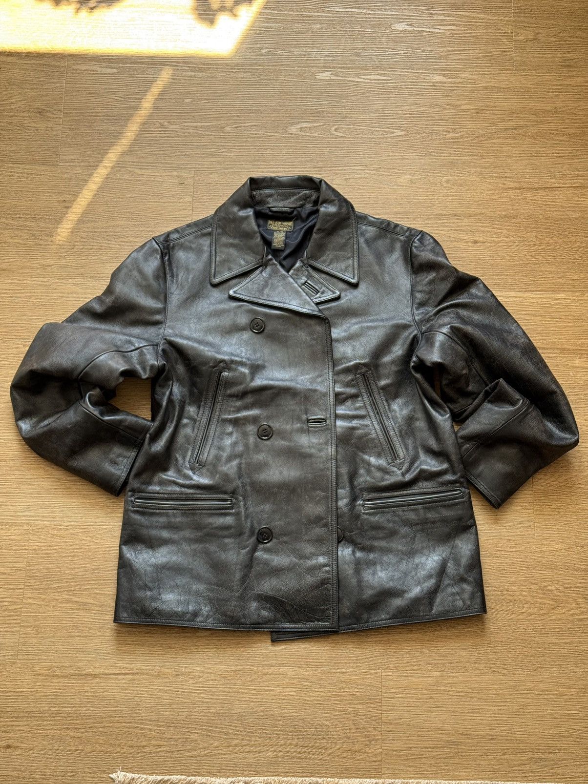 Other Vintage Polo Jeans Company Ralph Lauren Leather Jacket XL Size US XL / EU 56 / 4 - 1 Thumbnail