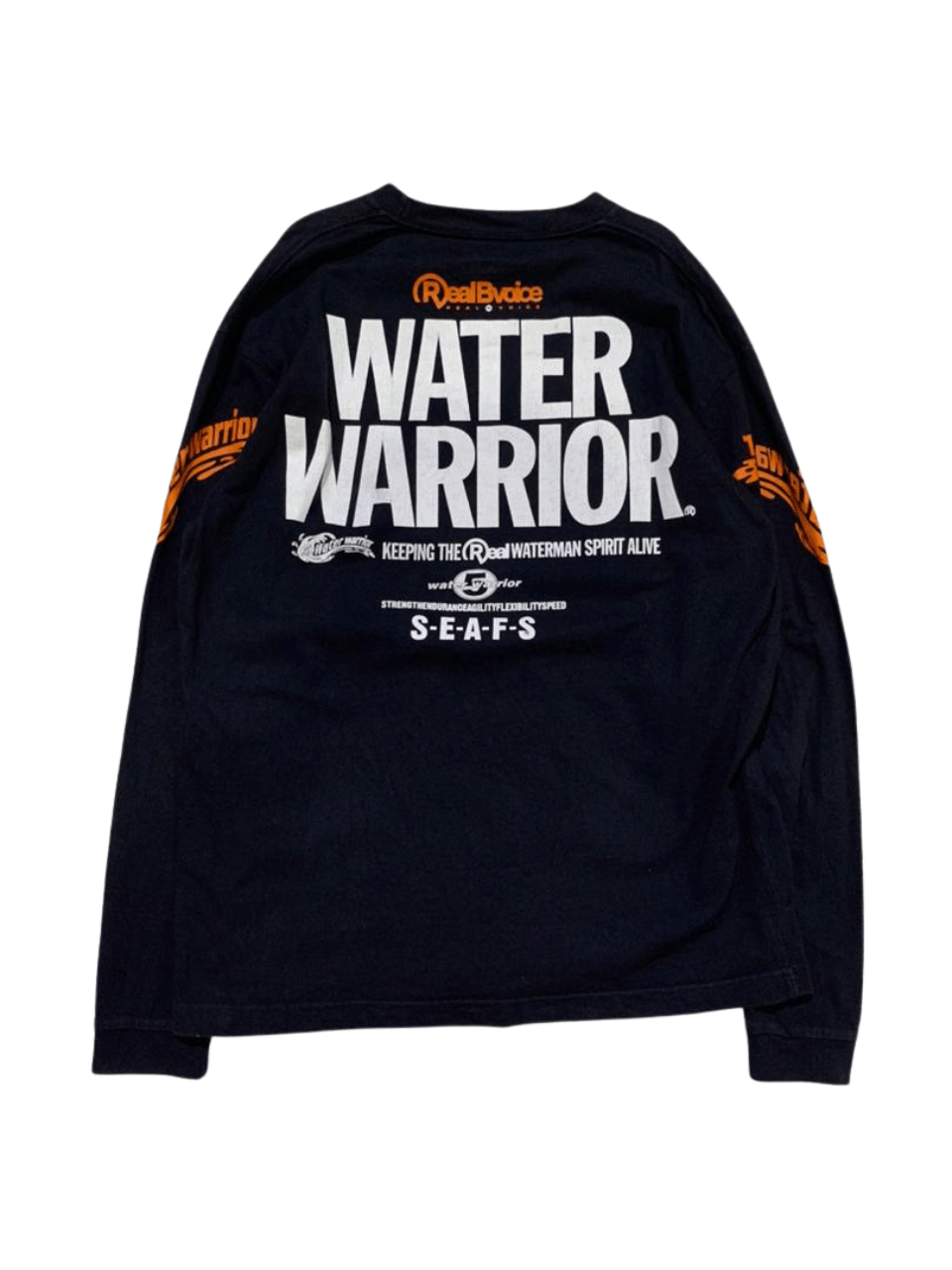 Japanese Brand × Vintage RealBVoice International Water Warrior Spell-Out shirt Size US XL / EU 56 / 4 - 2 Thumbnail