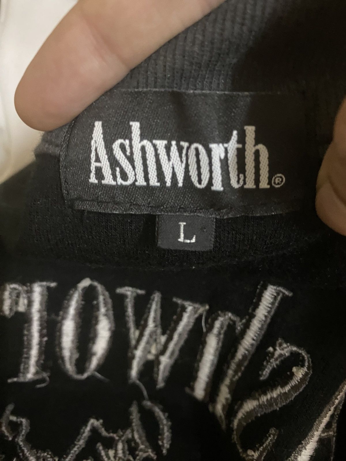 Ashworth Ashworth japan half zipper knit sweat Size US L / EU 52-54 / 3 - 8 Thumbnail