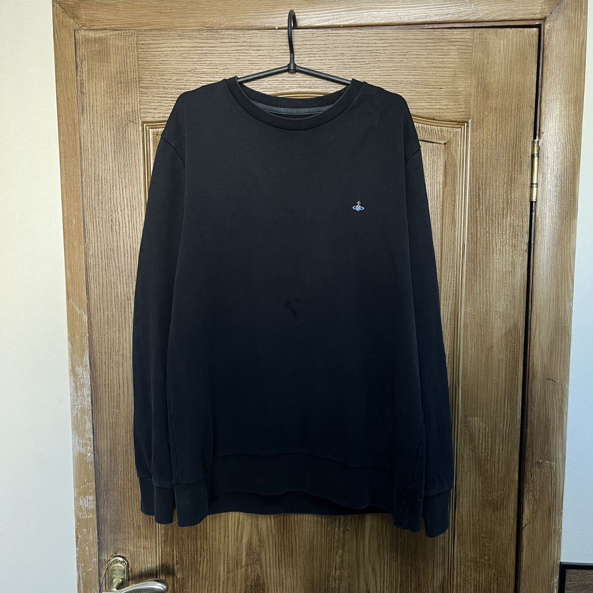 Vivienne Westwood Vintage Vivienne Westwood Sweatshirt Orb Logo Basic Pullover Size US XL / EU 56 / 4 - 1 Thumbnail