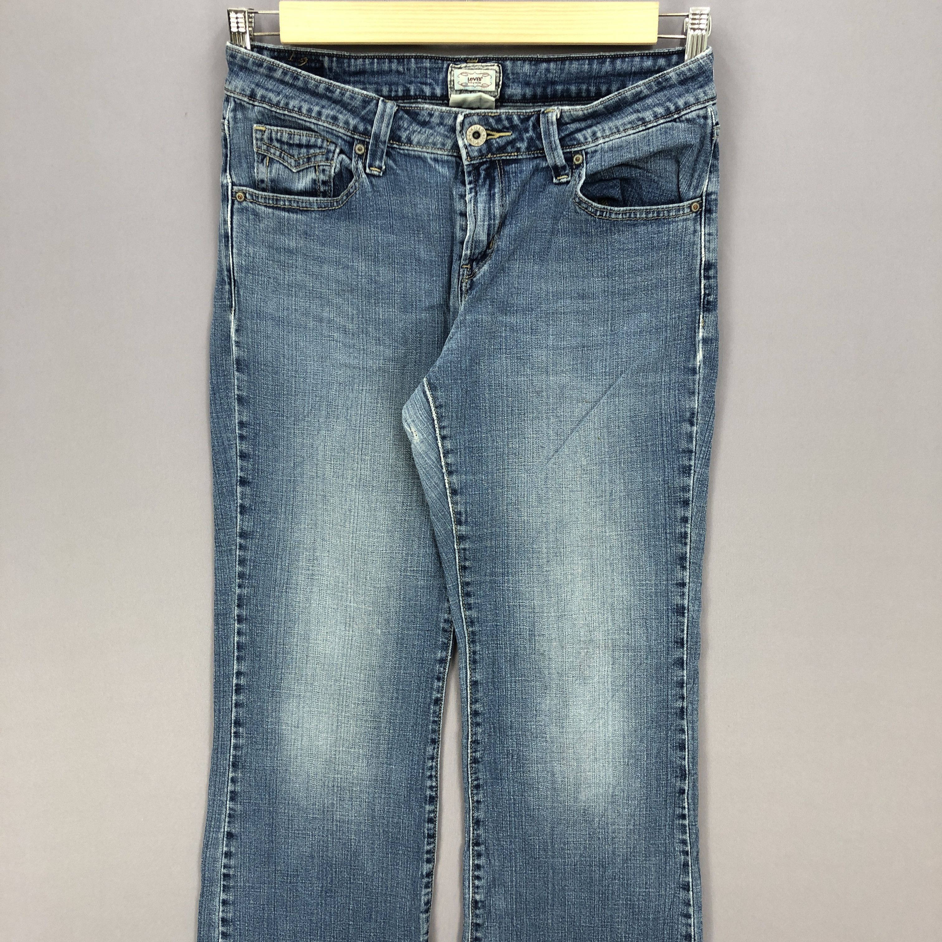 Levi's Vintage Levis Bell Bottom Jeans Levi's Flare Wide Leg Denim Size US 32 / EU 48 - 3 Thumbnail
