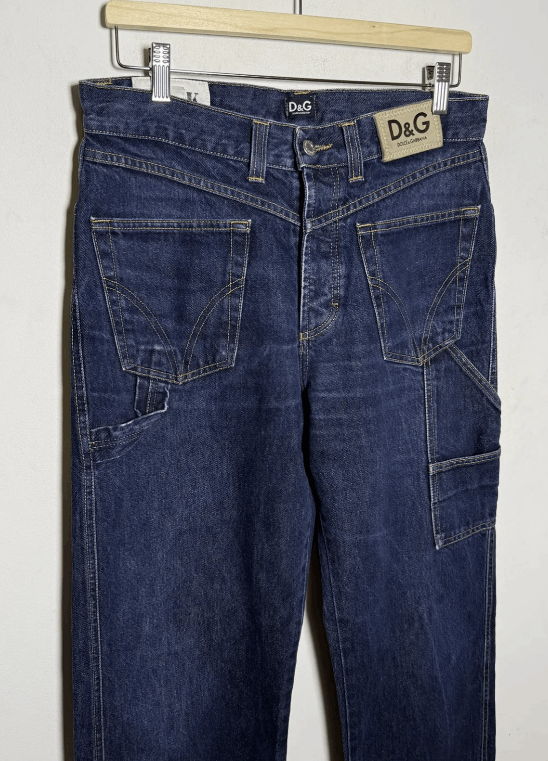 Dolce & Gabbana golce&gabbana runway backwards pockets carpenter jeans Size US 32 / EU 48 - 5 Thumbnail