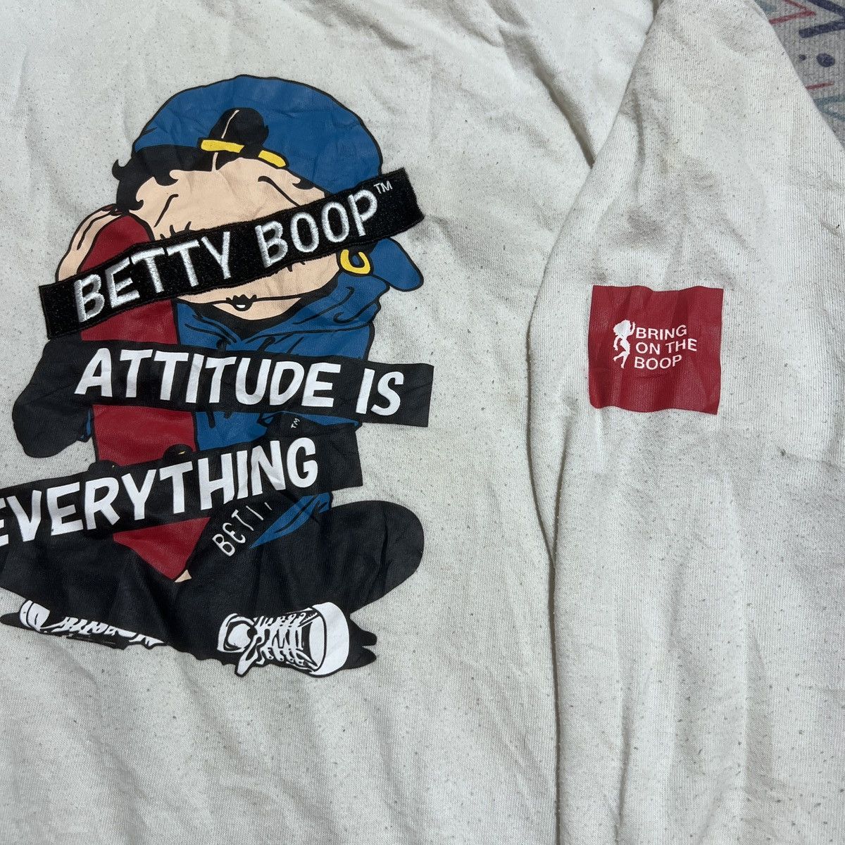 Cartoon Network Betty Boops X Skate Thrashed Condition Size US L / EU 52-54 / 3 - 6 Thumbnail