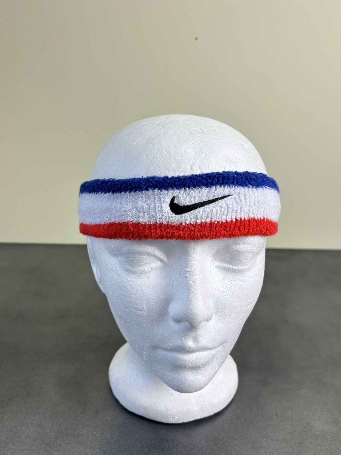 Nike × Vintage Vintage Nike Sweatband 1990s Headband Sportswear Swoosh 90s Size ONE SIZE - 10 Thumbnail