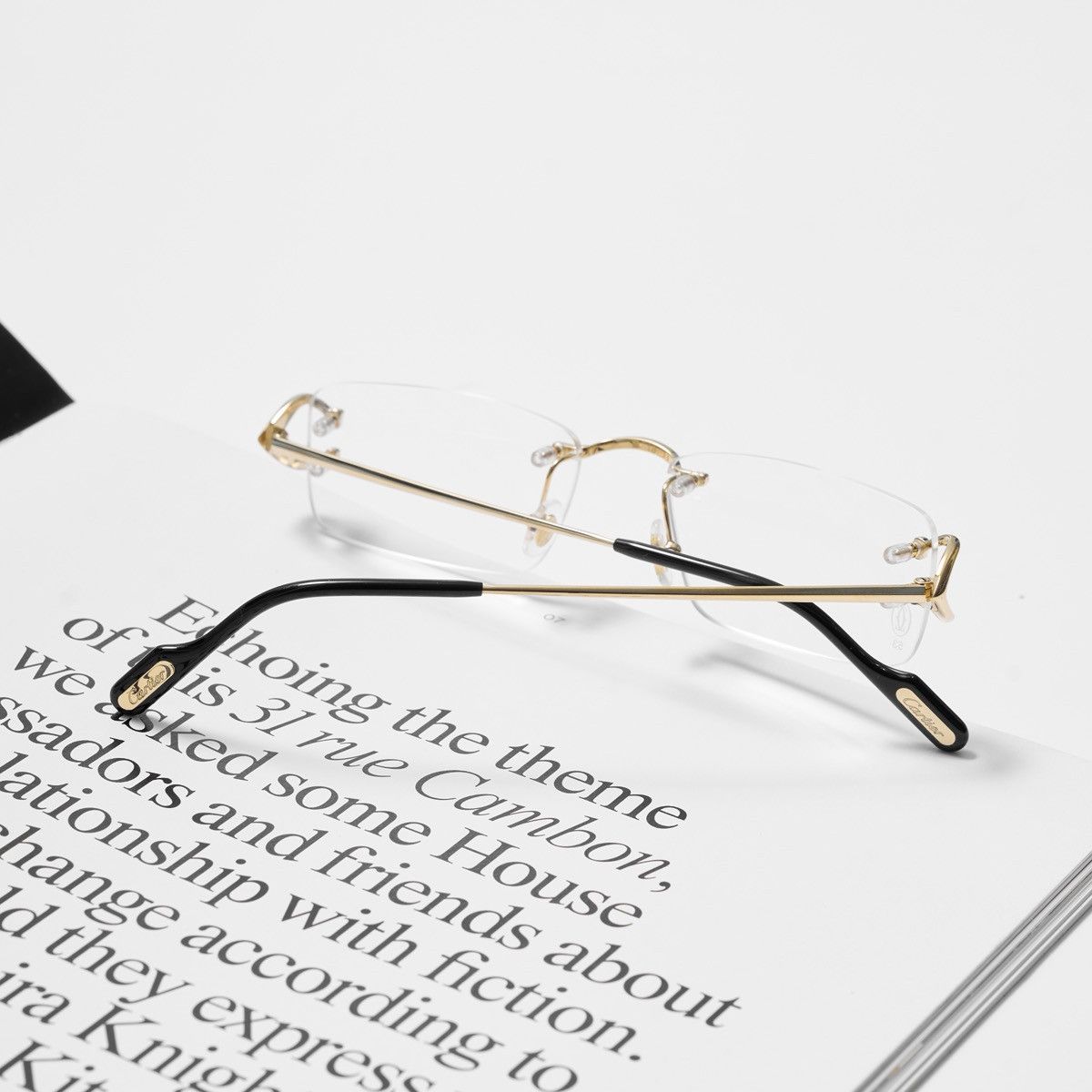 Cartier CARTIER CT0344O 001 GLASSES Size ONE SIZE - 6 Thumbnail