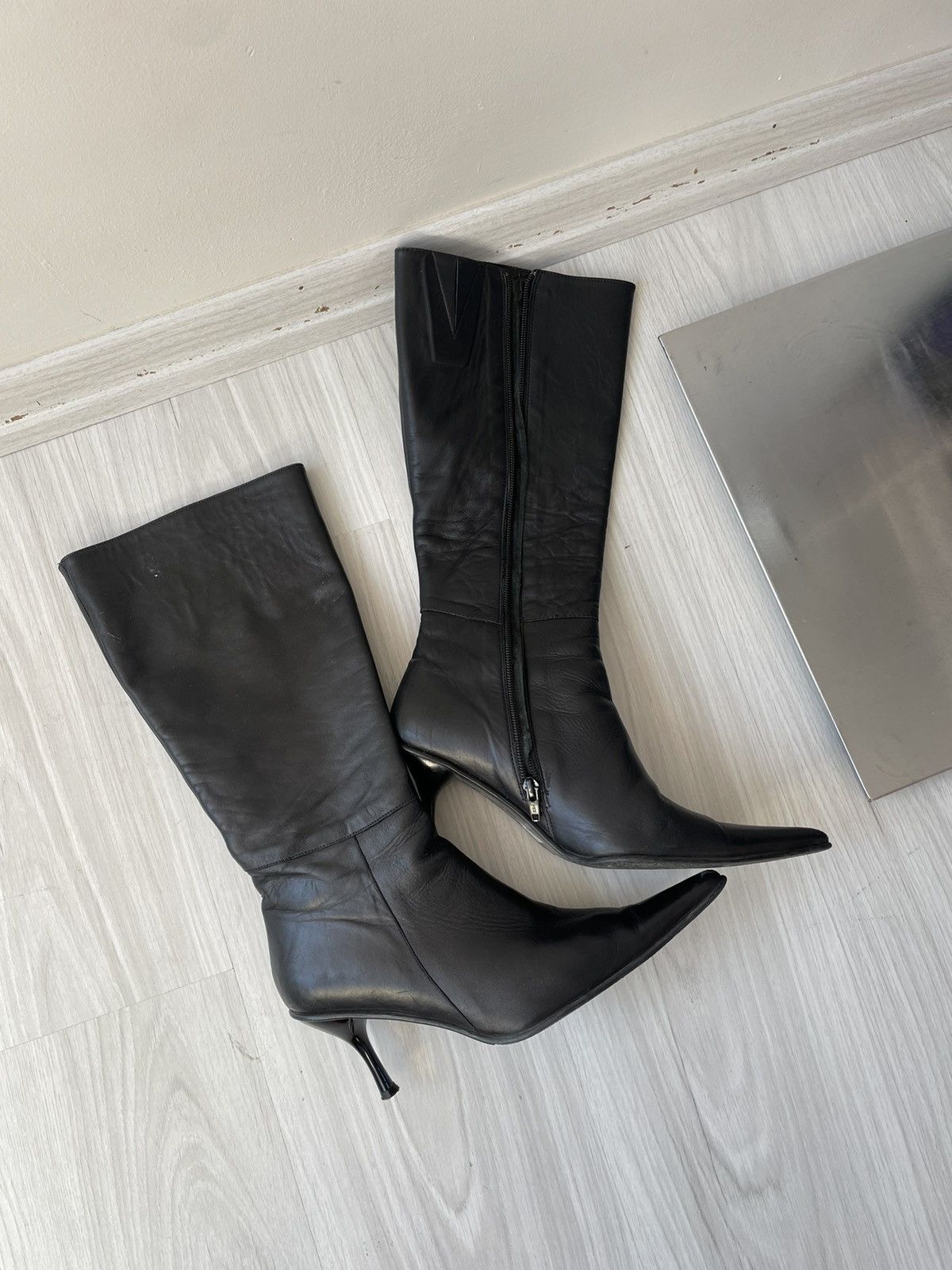 Vintage y2k leather boots Size US 6.5 / IT 36.5 - 15 Thumbnail