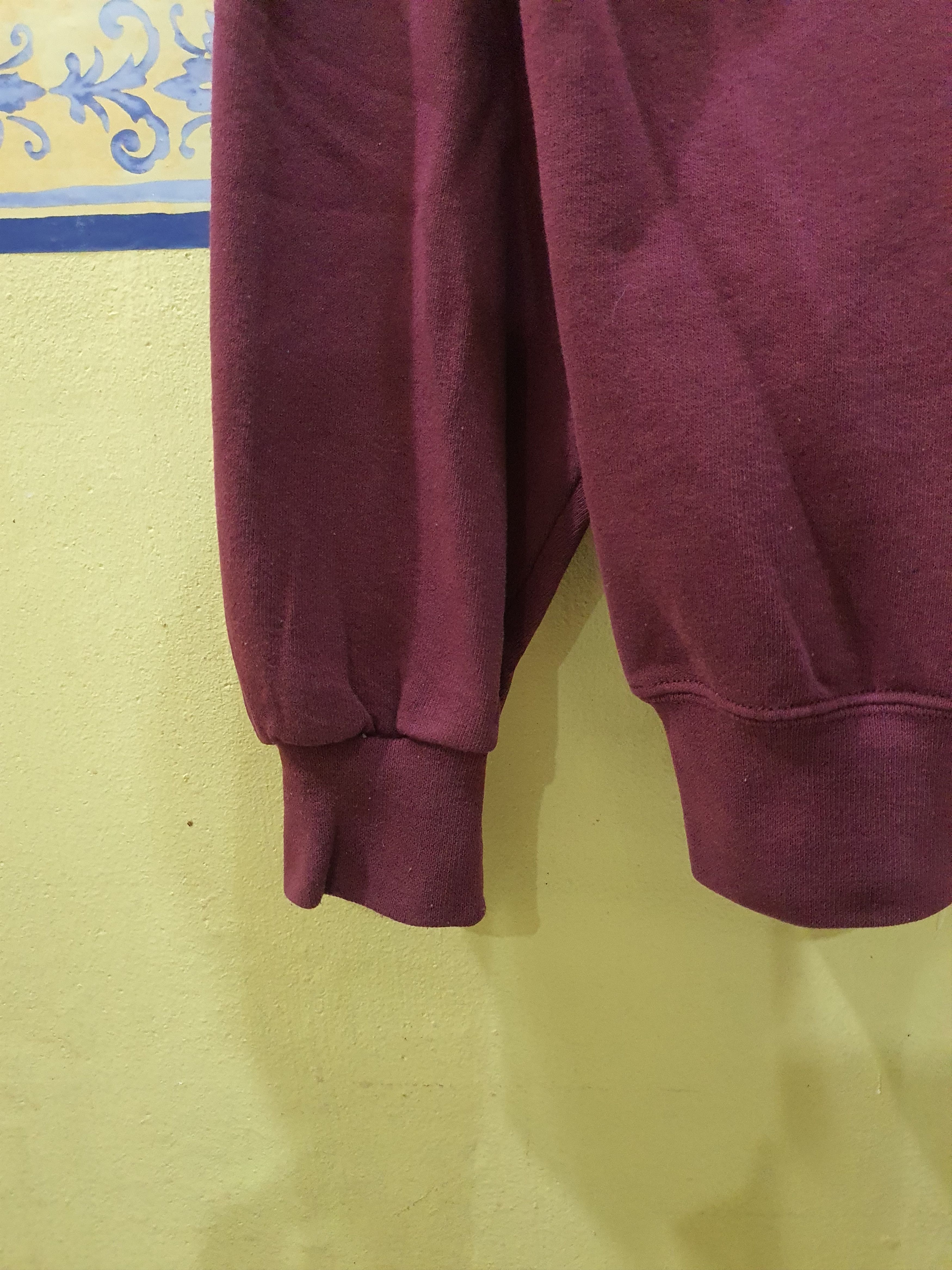 Soffe Vintage Soffe plain burgundy crewneck sweatshirt Size US M / EU 48-50 / 2 - 7 Thumbnail