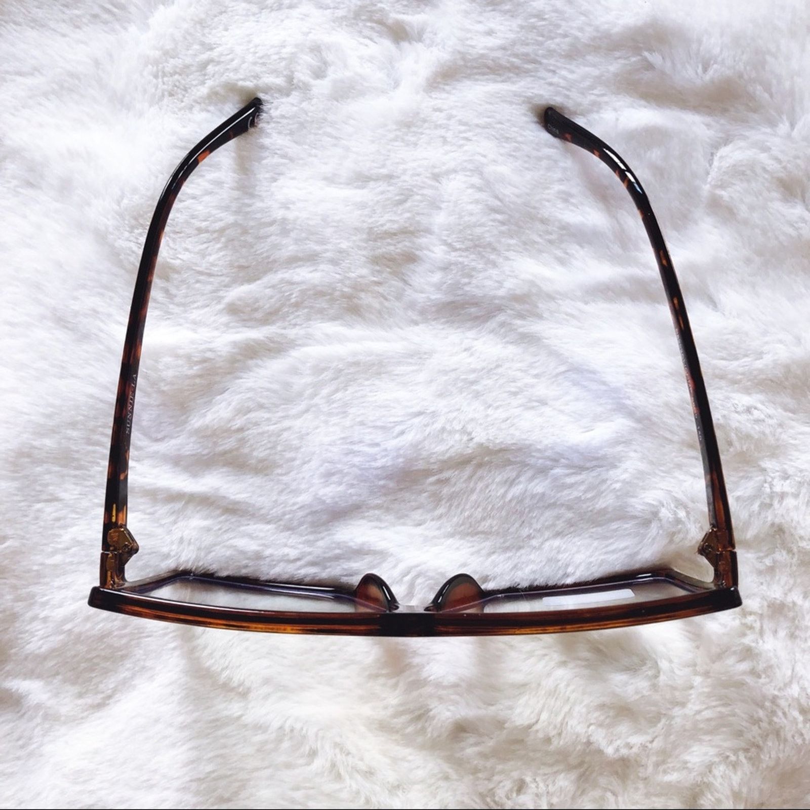 Other Lana Brown Rectangle Computer Light Glasses Size ONE SIZE - 5 Thumbnail