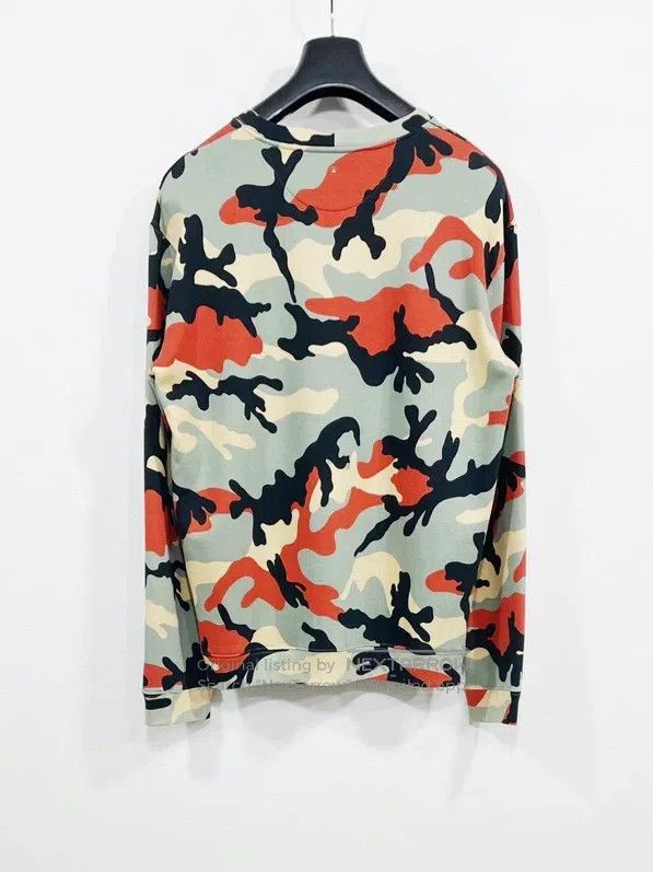 Valentino Valentino Willow nails decorate camouflage sweatshirts Size XL / US 12-14 / IT 48-50 - 4 Thumbnail