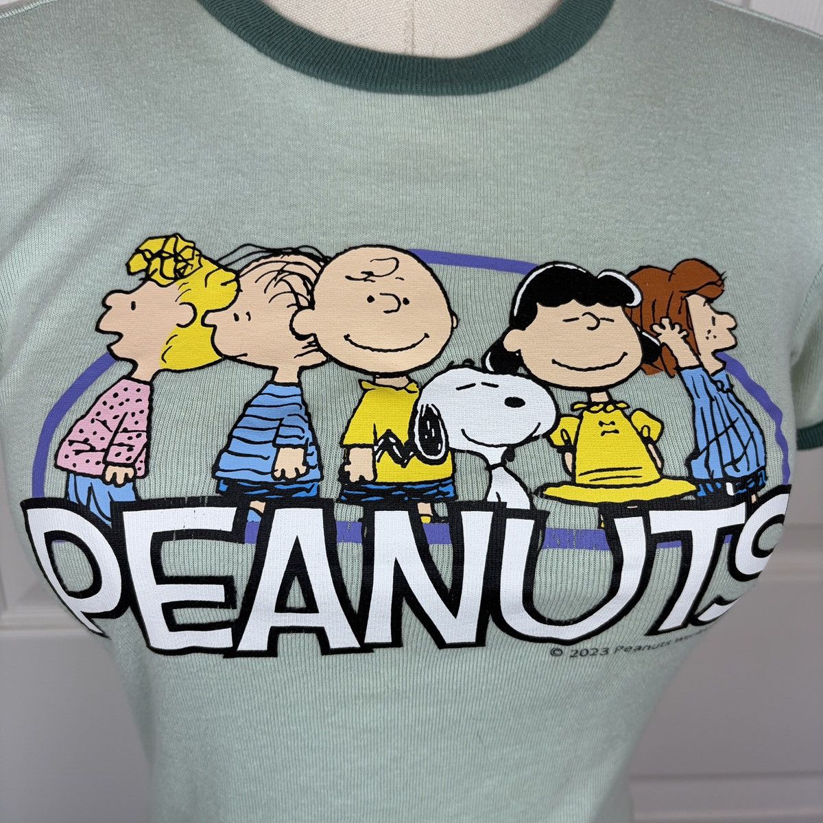 Peanuts Peanuts Charlie Brown green baby tee Size XS / US 0-2 / IT 36-38 - 3 Thumbnail