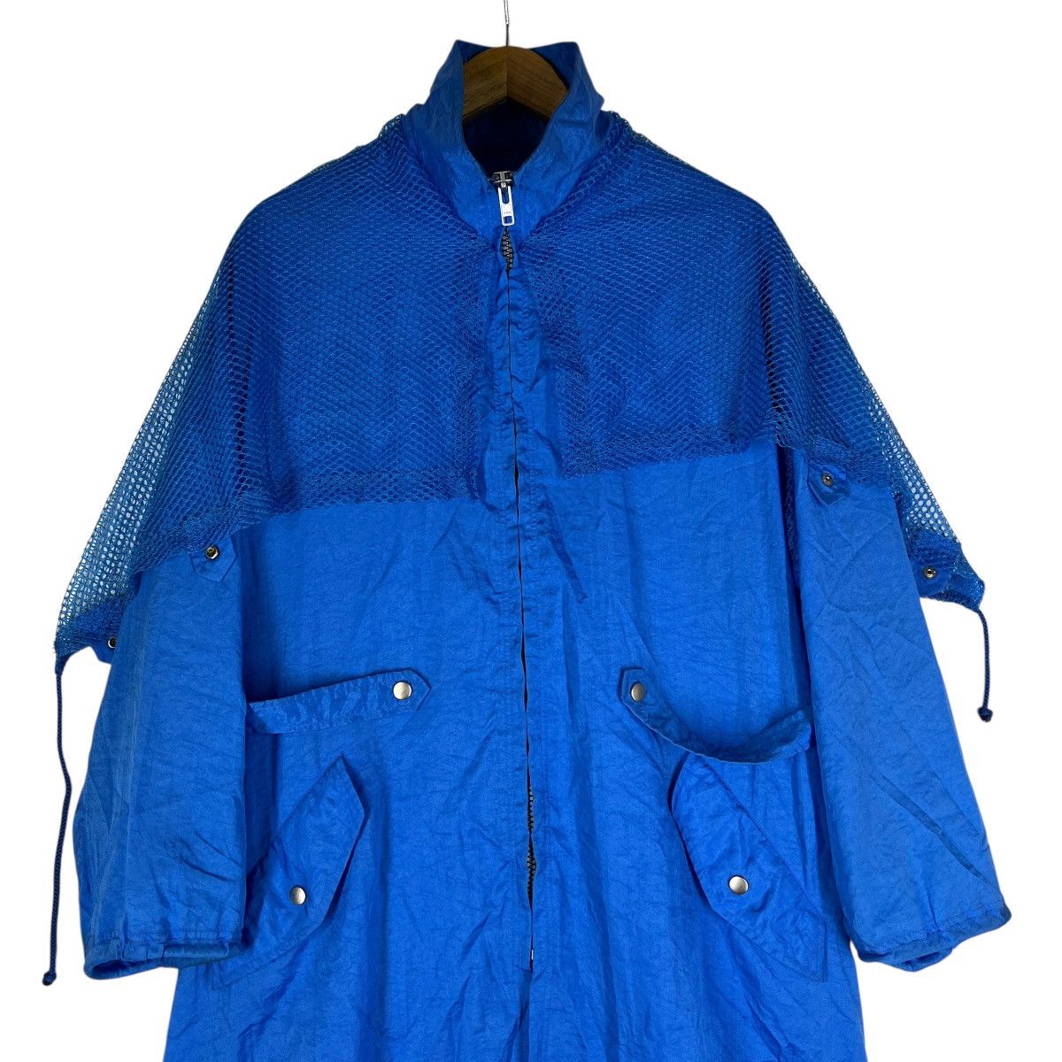 Issey Miyake 🔥 90s Rare Issey Miyake With Mesh Windcoat Made In Japan Size US M / EU 48-50 / 2 - 12 Thumbnail