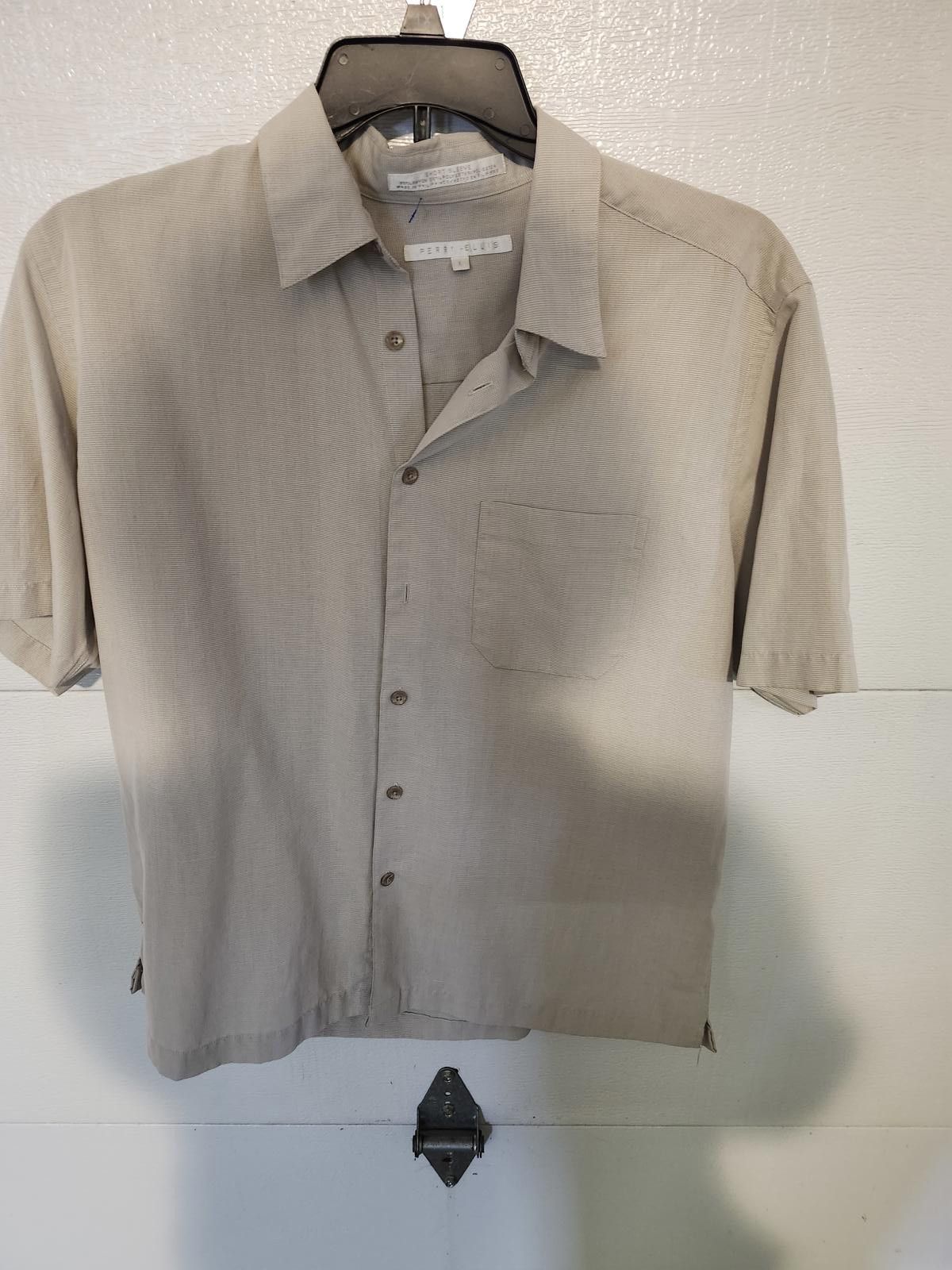 Designer Perry Ellis L short sleeve Size 42R - 1 Preview