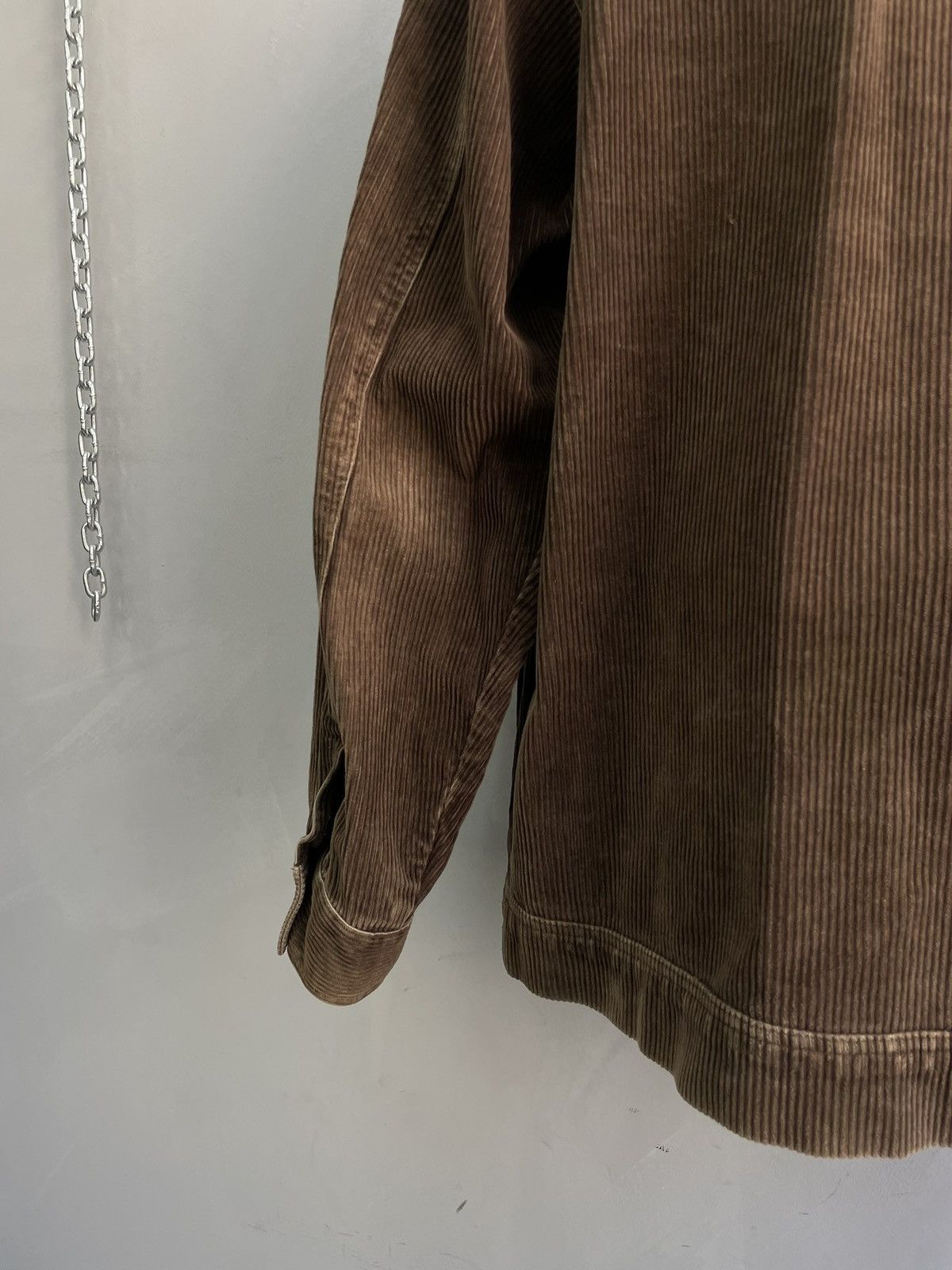 Quiksilver Quiksilver Brown Corduroy Workwear Jacket Size M Size US M / EU 48-50 / 2 - 12 Thumbnail