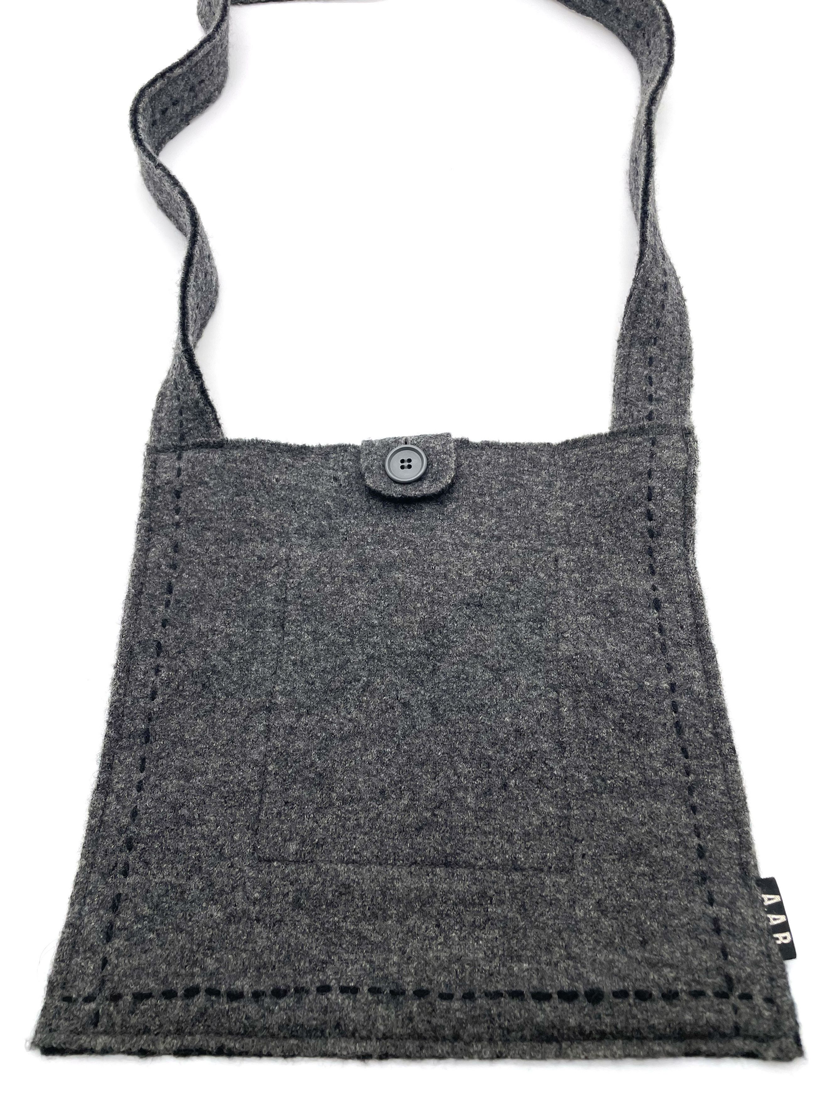 Yohji Yamamoto AAR Contrast Stitch Shoulder Bag Size ONE SIZE - 2 Thumbnail