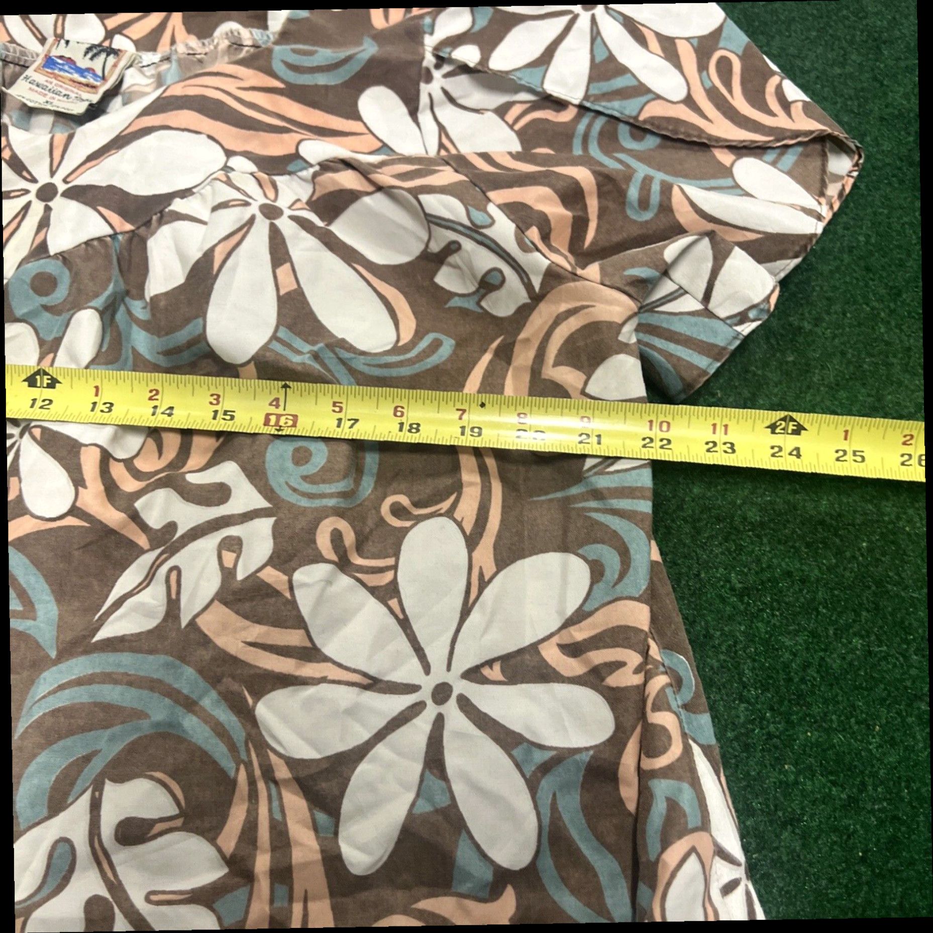 Vintage Vintage Hawaiian Togs Ladies Long Dress Size XL Tropical Flower MUMU Size XL / US 12-14 / IT 48-50 - 4 Thumbnail