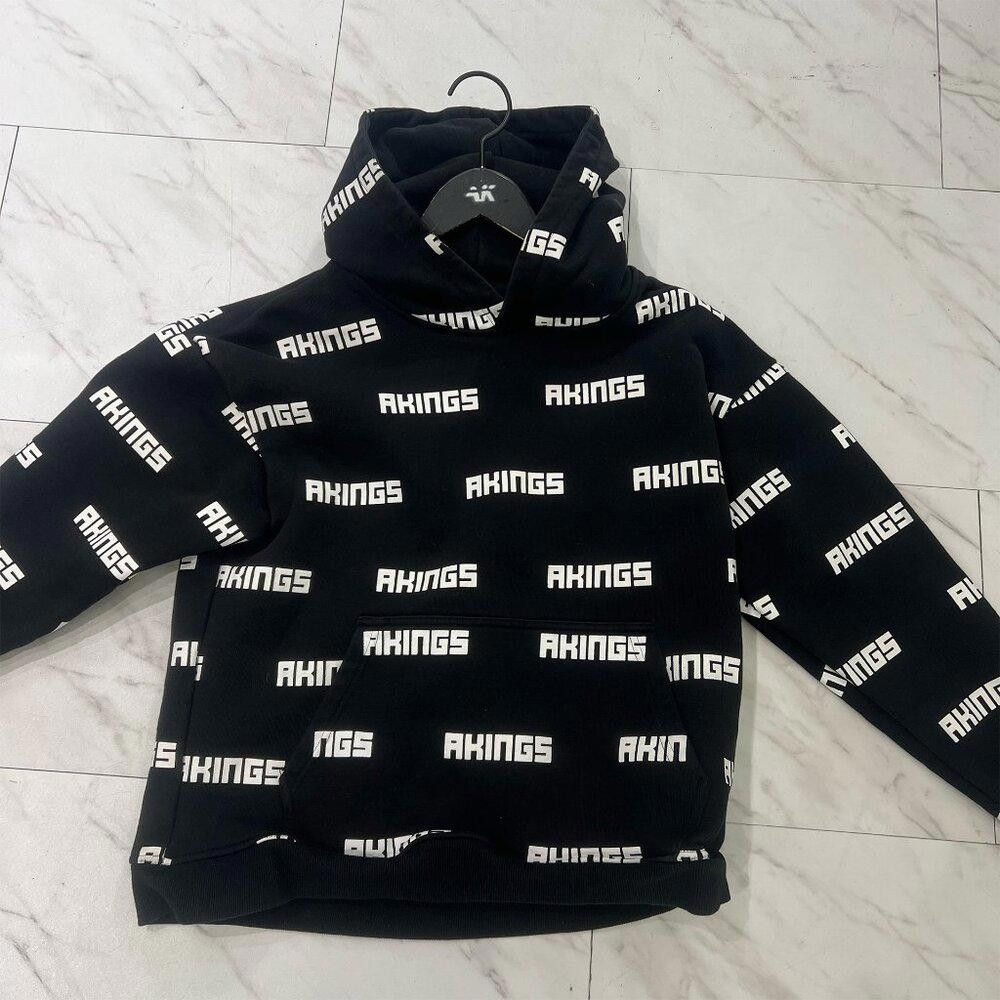 Designer AKINGS 1984 Multi Logo Hoodie (Size S) Size US S / EU 44-46 / 1 - 1 Thumbnail