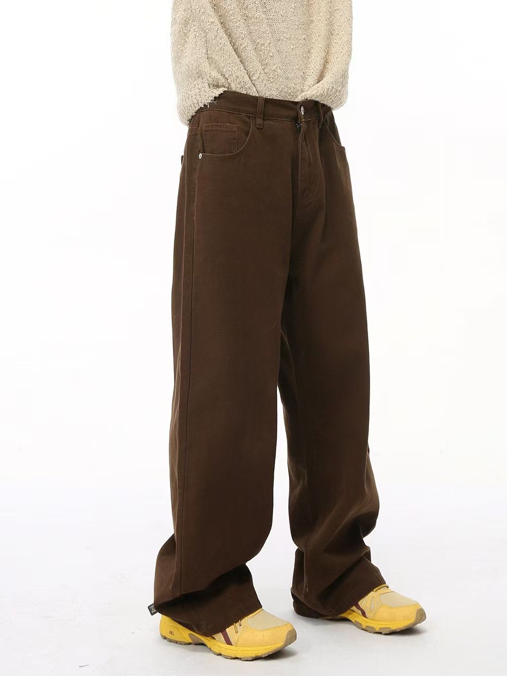 Japanese Brand × Jean Vintage loose casual straight leg jeans Size US 30 / EU 46 - 2 Thumbnail